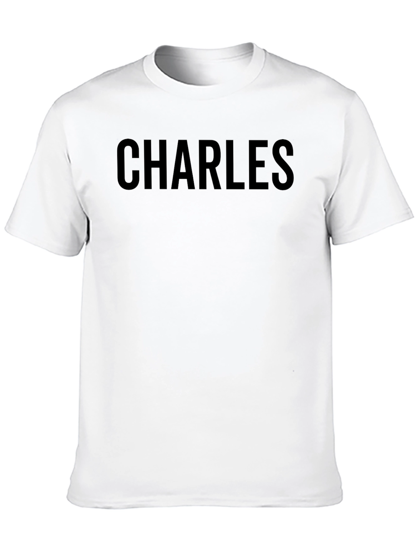 CHARLES Bold Statement T-Shirt Classic Fit