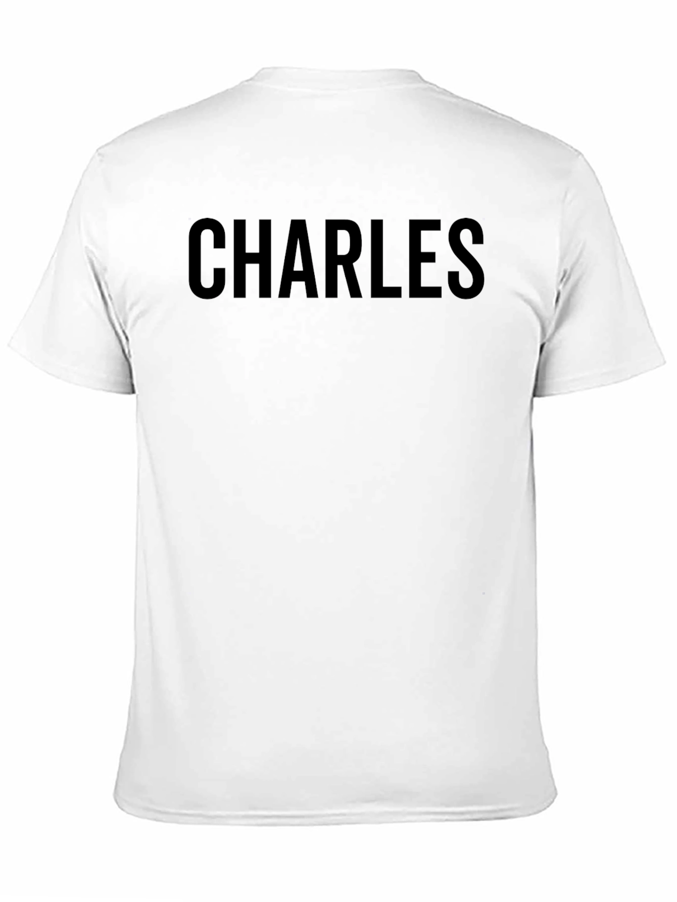 CHARLES Bold Statement T-Shirt Classic Fit