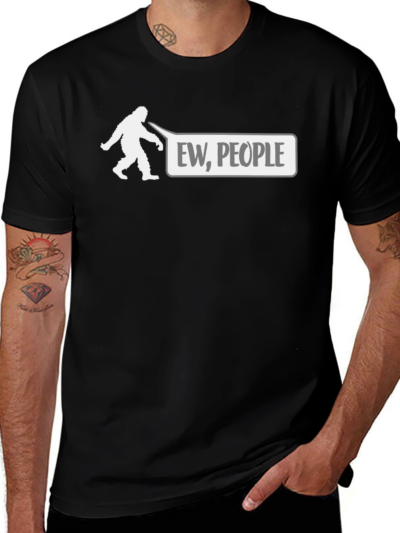 Ew People Bigfoot T-Shirt