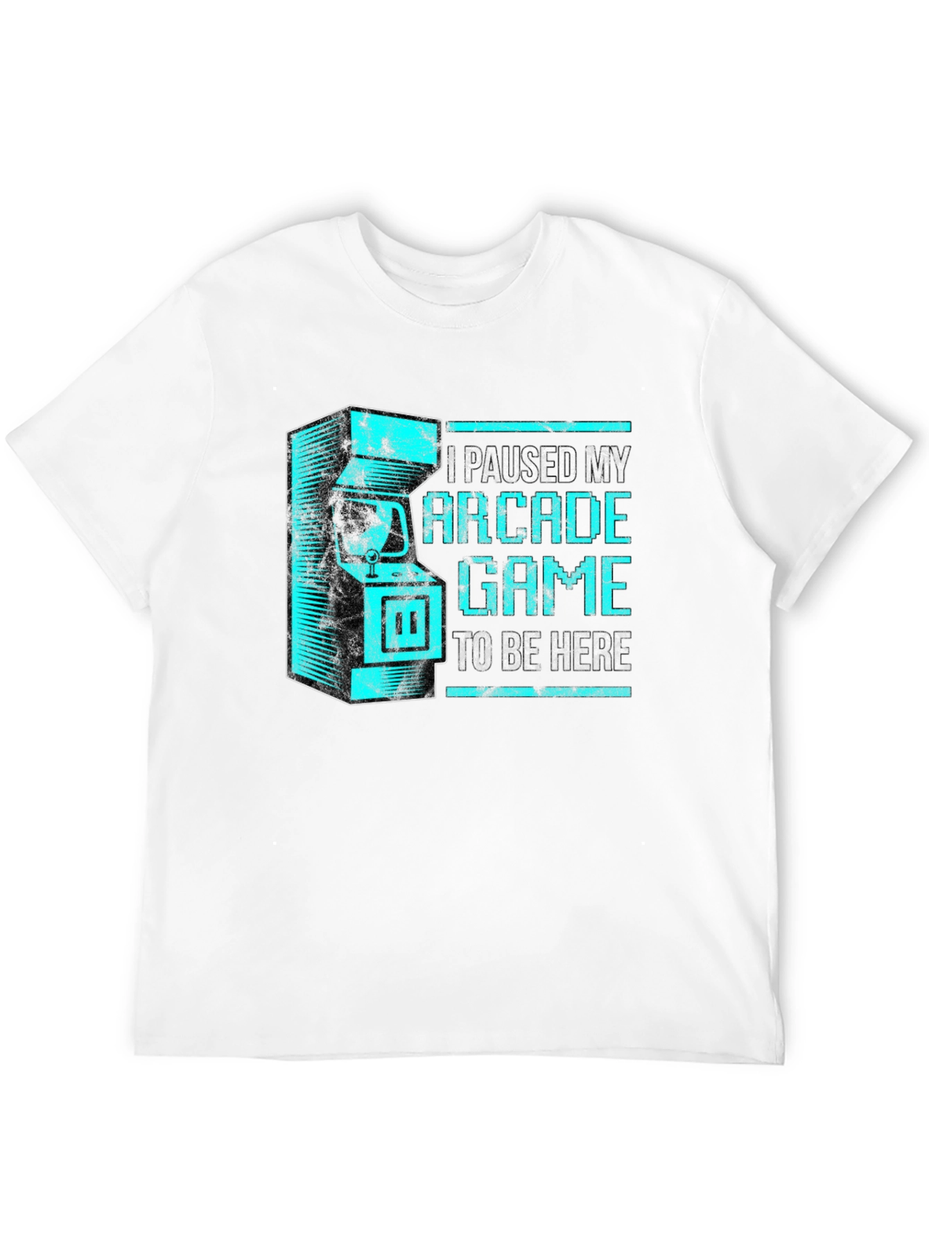 Arcade Game Paused T-Shirt - Gamer Tee
