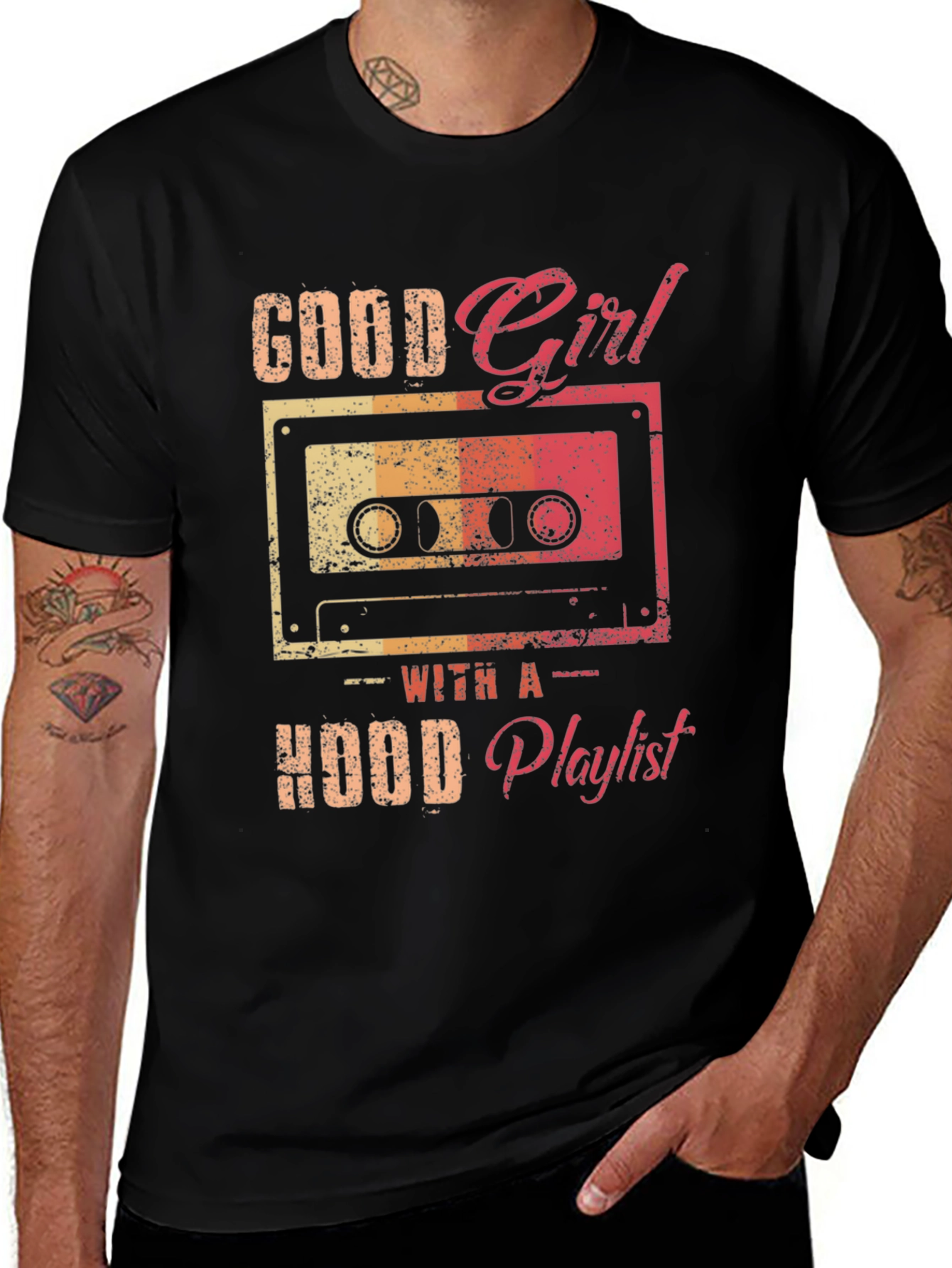 Good Girl Hood Playlist Graphic Tee