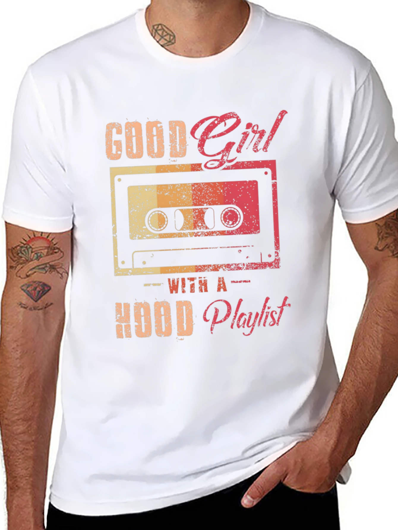 Good Girl Hood Playlist Graphic Tee