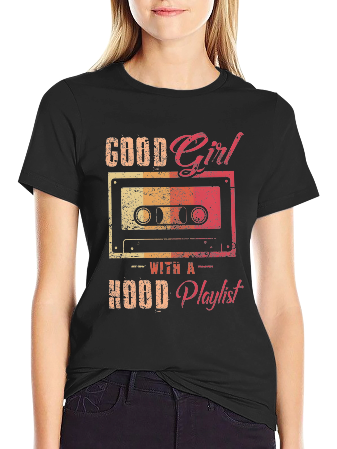 Good Girl Hood Playlist Graphic Tee