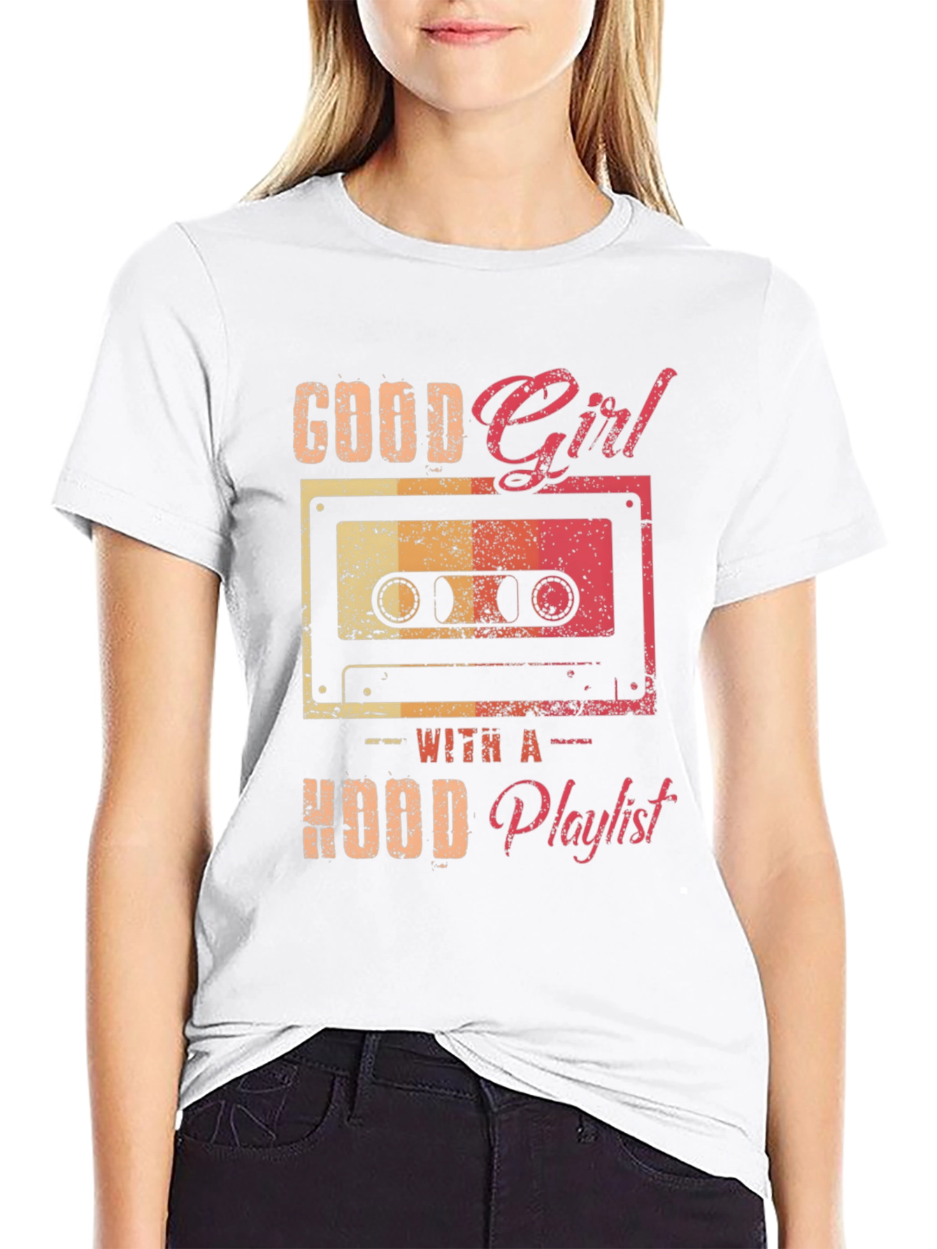 Good Girl Hood Playlist Graphic Tee