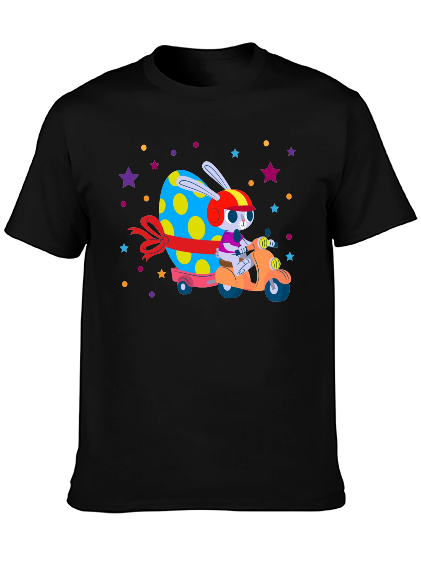 Easter Bunny Scooter T-Shirt
