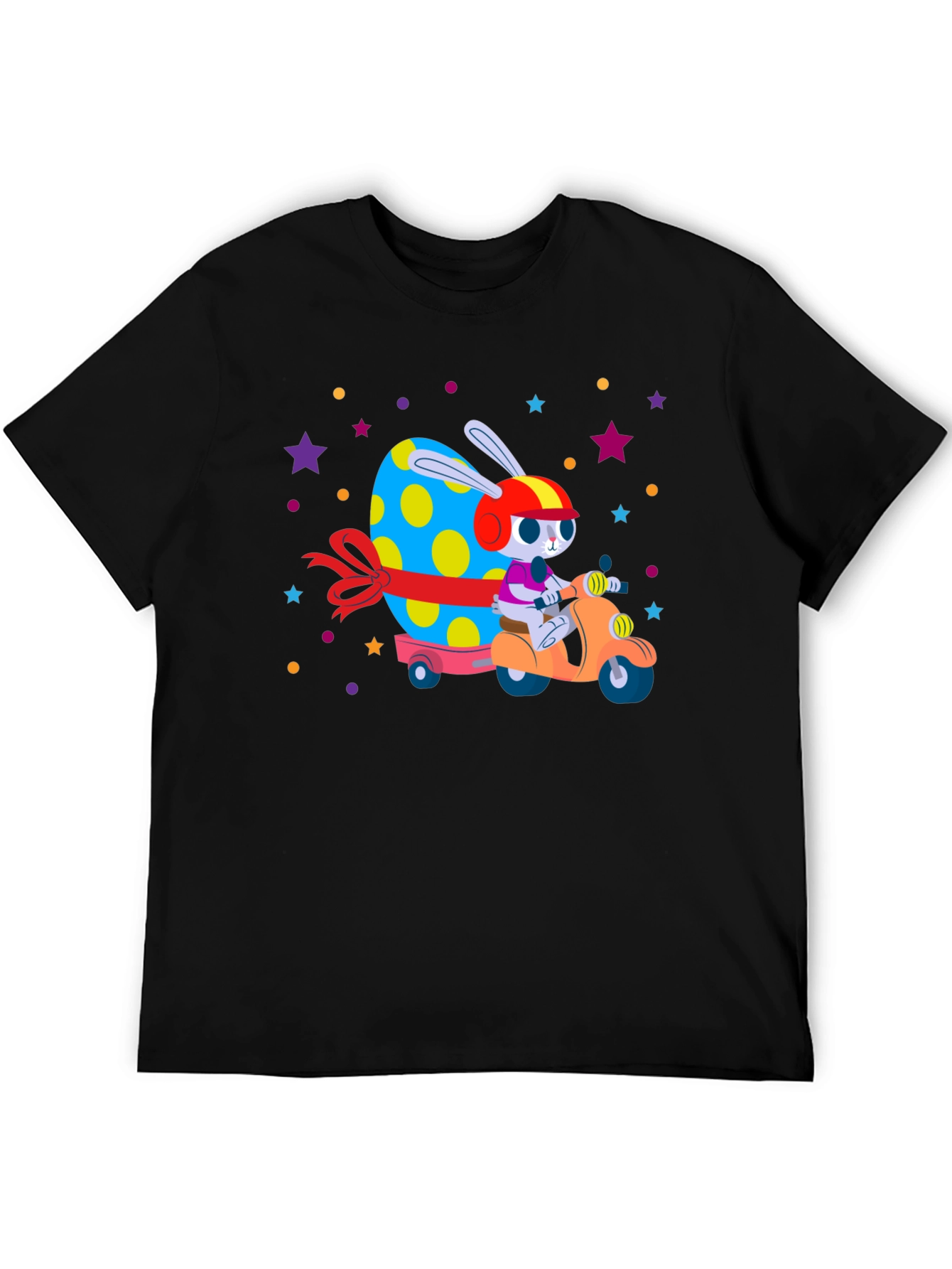 Easter Bunny Scooter T-Shirt