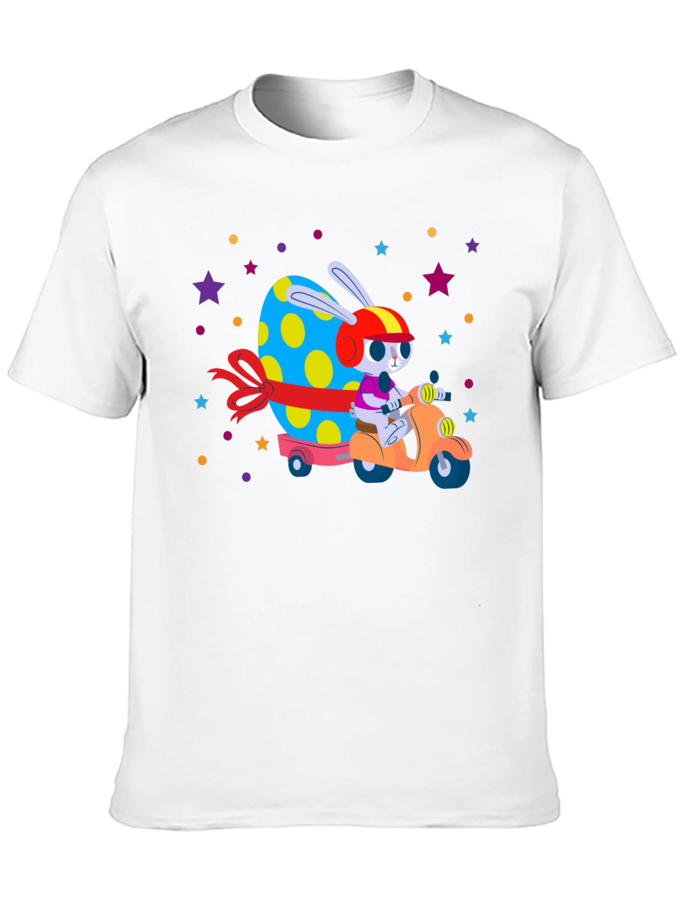 Easter Bunny Scooter T-Shirt