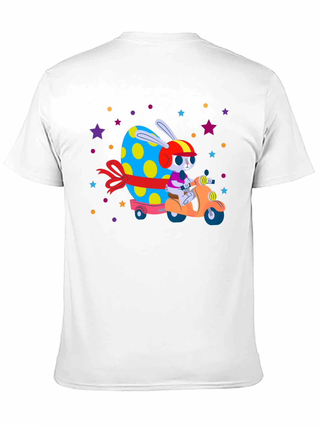 Easter Bunny Scooter T-Shirt