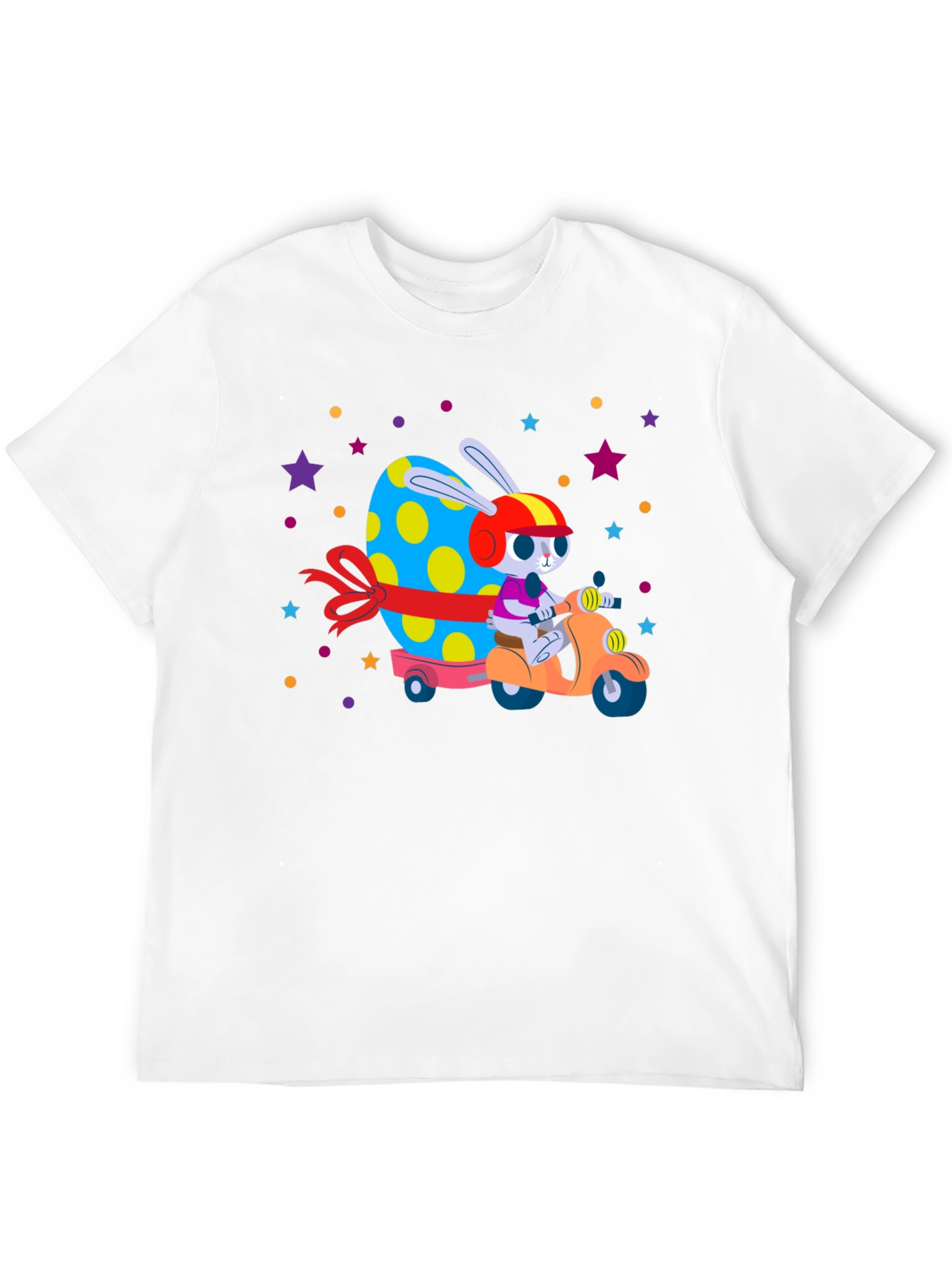 Easter Bunny Scooter T-Shirt