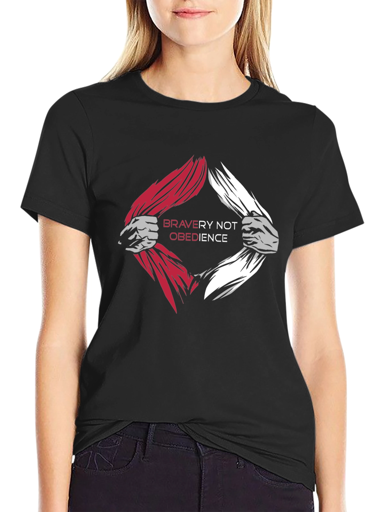 Bravery Not Obedience Graphic Tee