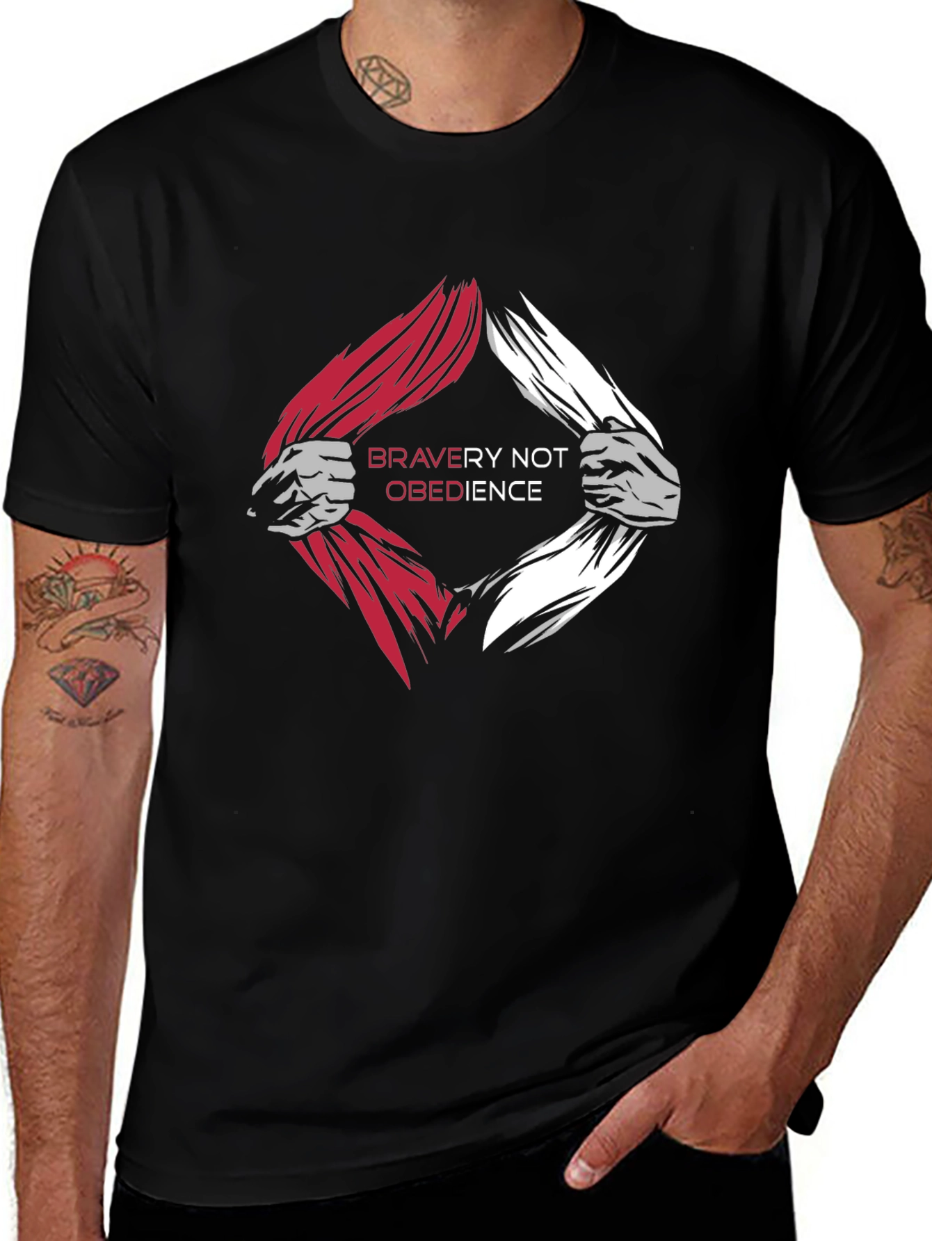 Bravery Not Obedience Graphic Tee