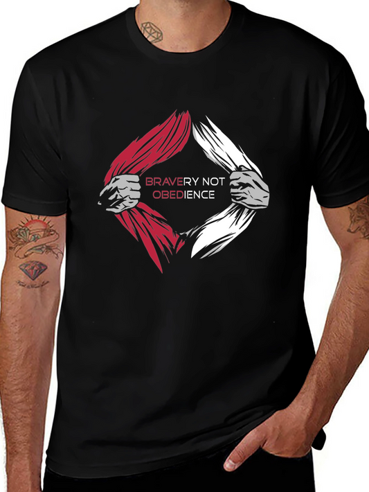 Bravery Not Obedience Graphic Tee