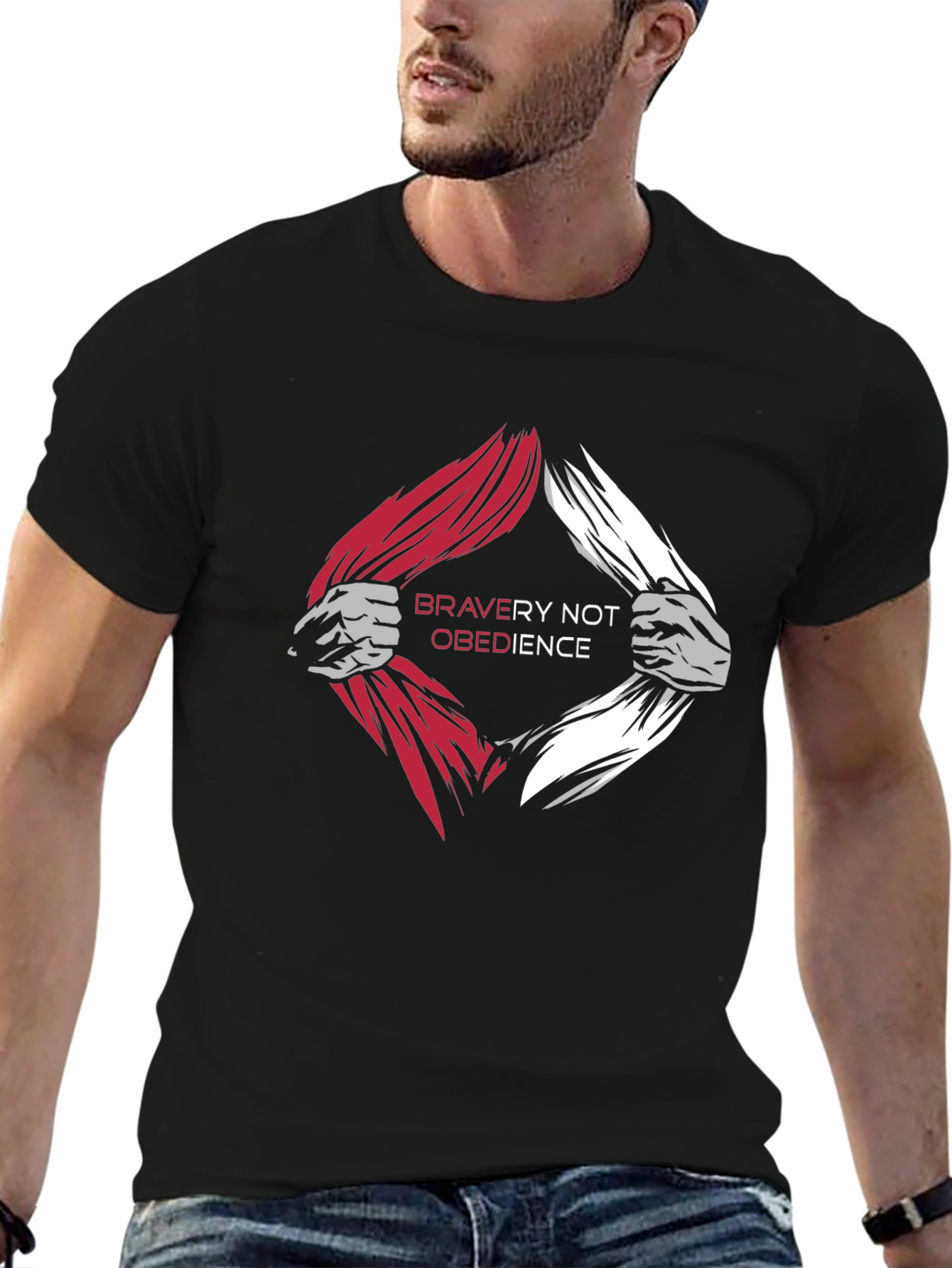 Bravery Not Obedience Graphic Tee