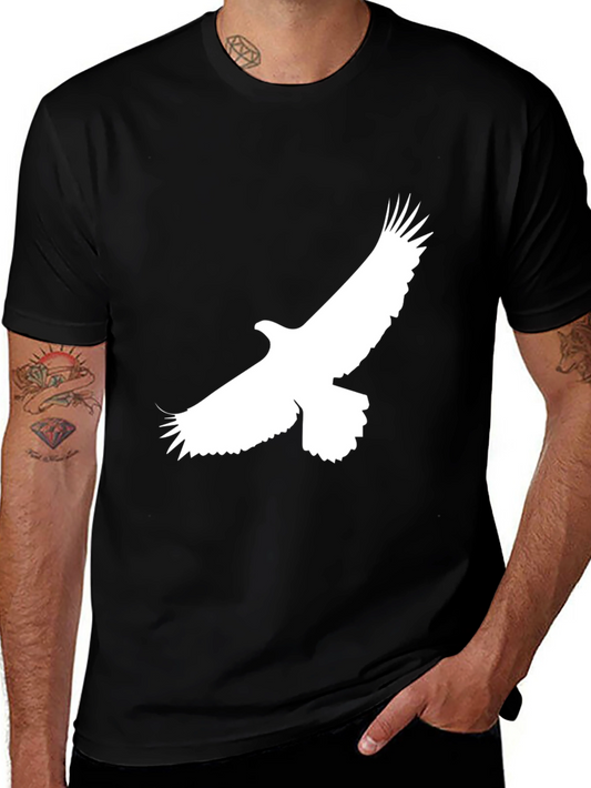 Black Eagle Graphic Tee - Stylish Mens T-Shirt