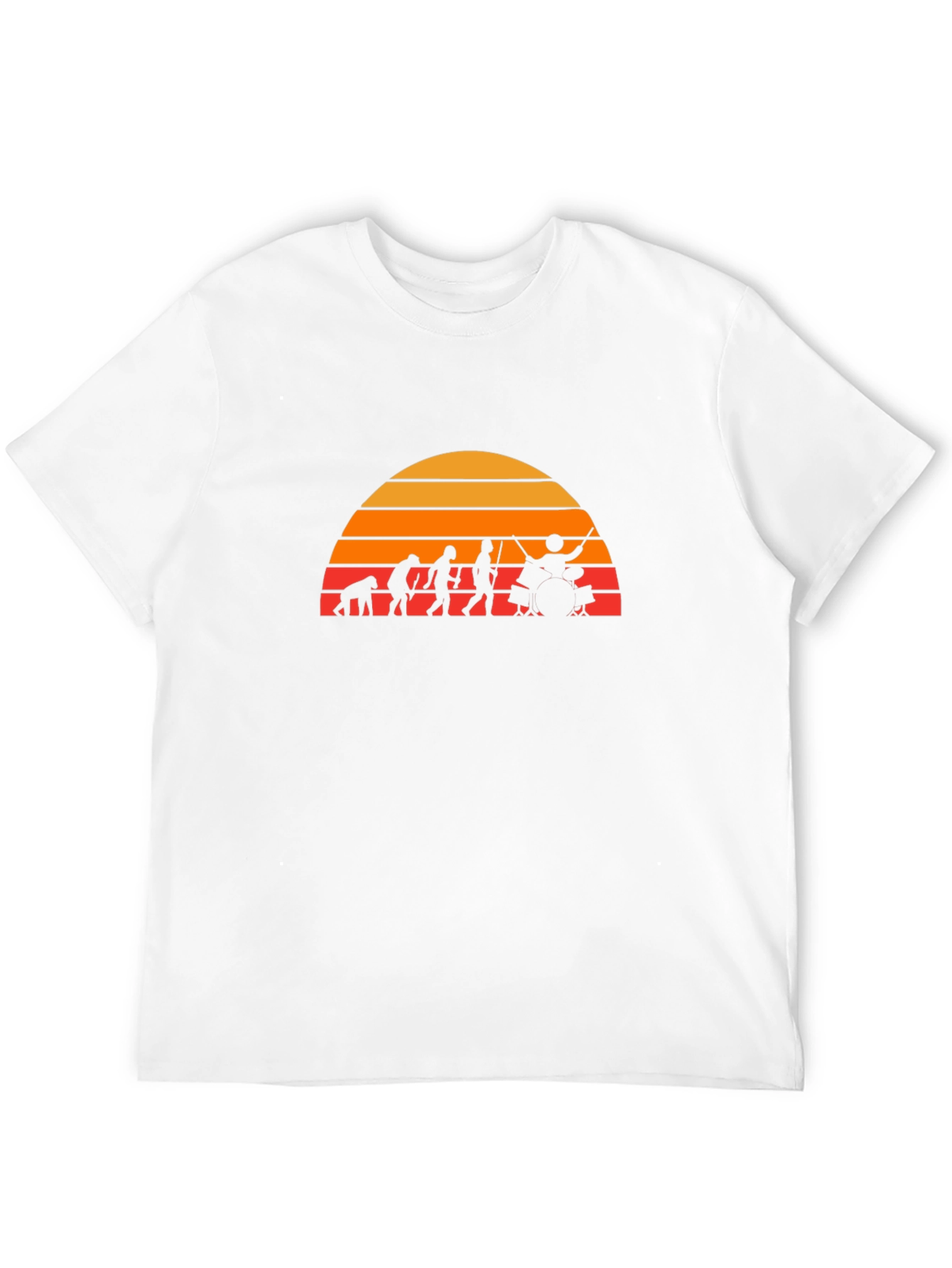 Drummer Evolution T-Shirt - Black
