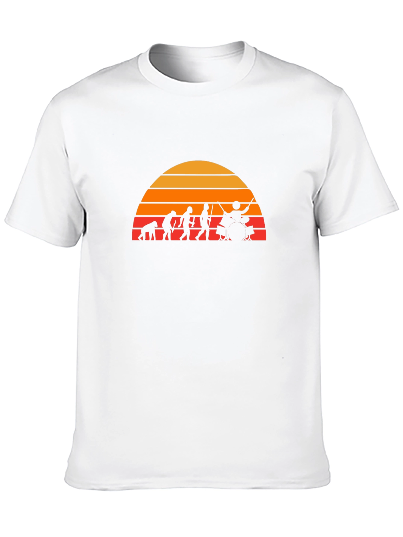 Drummer Evolution T-Shirt - Black