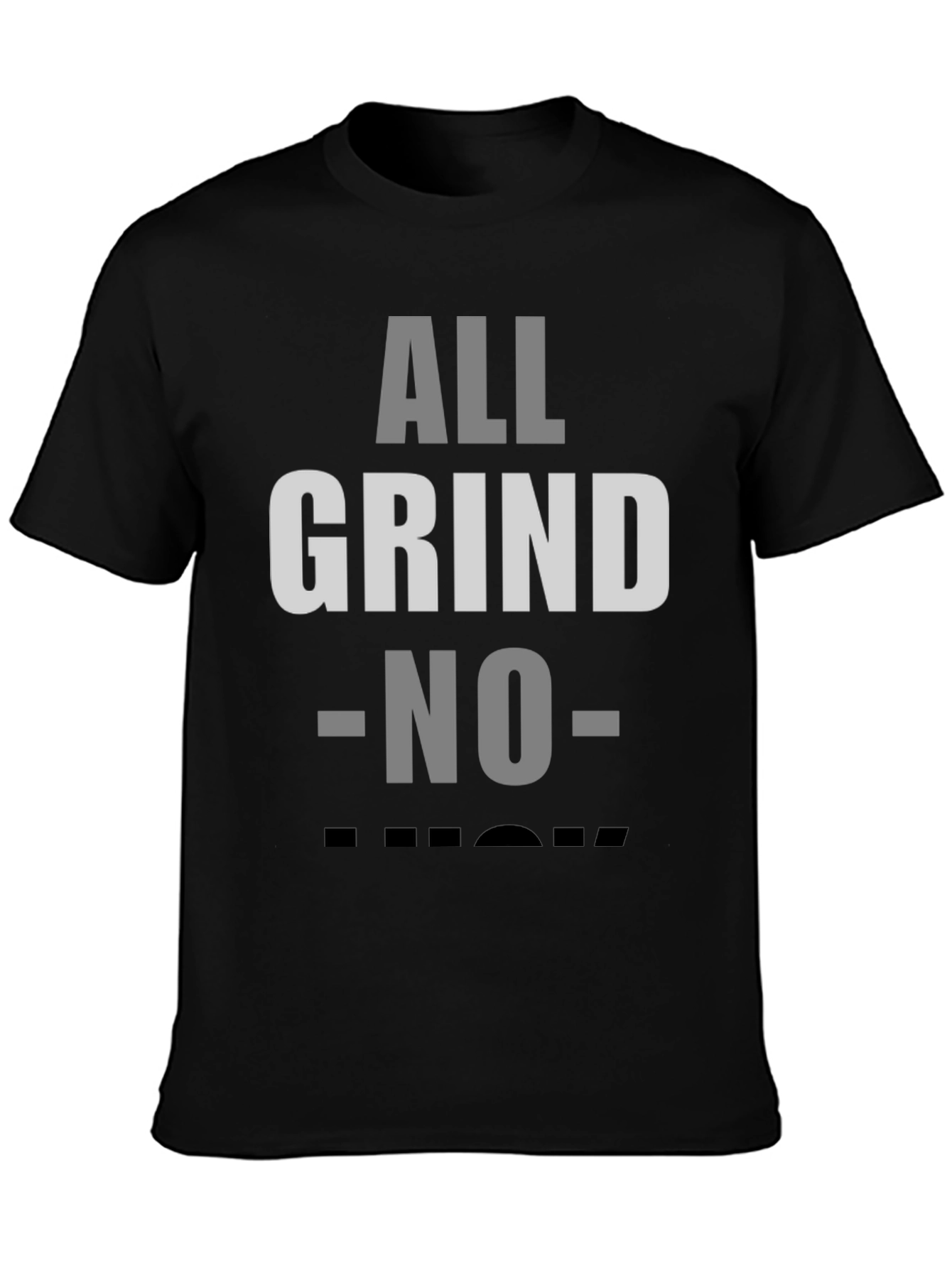 All Grind No Luck Graphic Tee - Black
