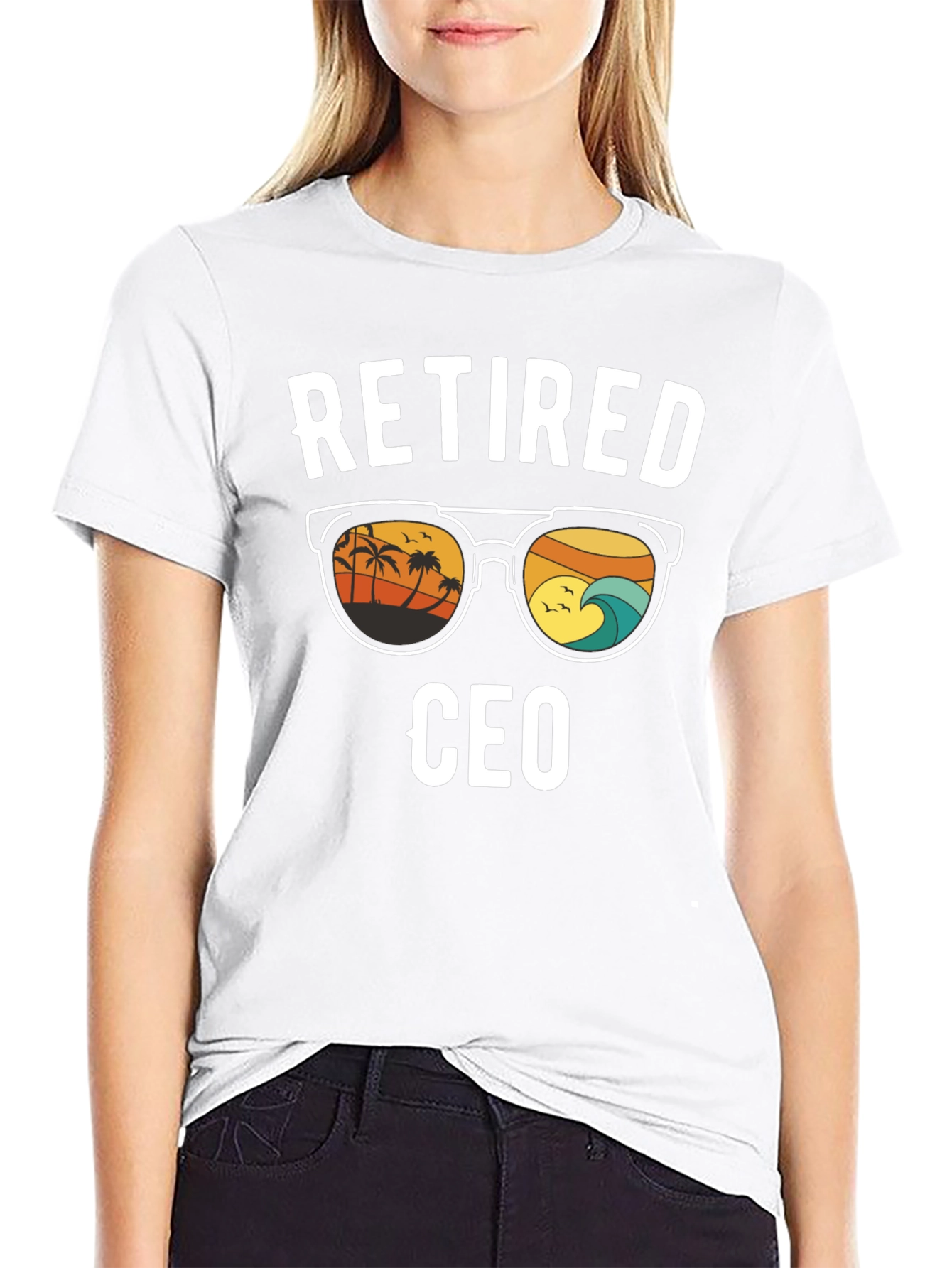 Retired CEO T-Shirt - Beach Vibes