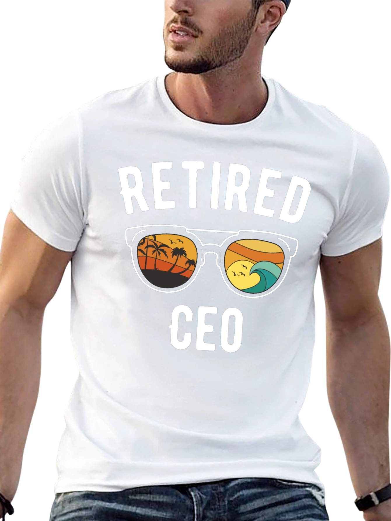 Retired CEO T-Shirt - Beach Vibes