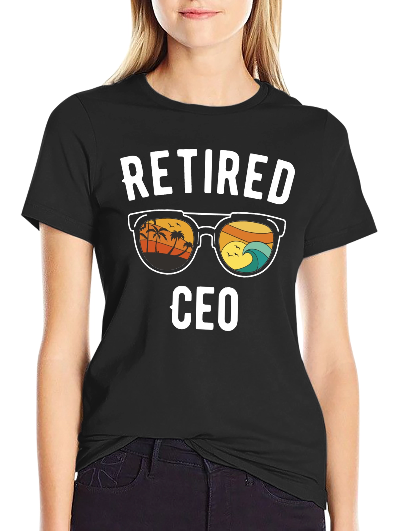 Retired CEO T-Shirt - Beach Vibes