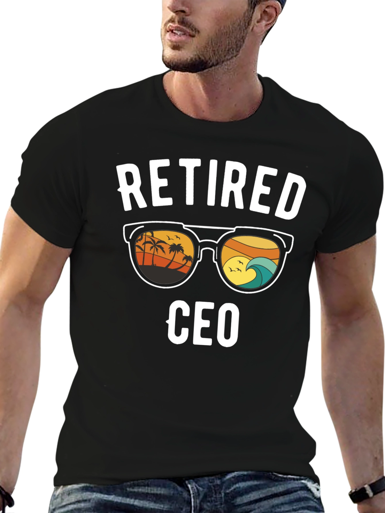 Retired CEO T-Shirt - Beach Vibes
