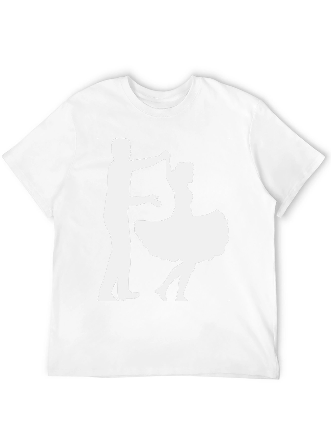 Dancing Couple Graphic Tee - Black