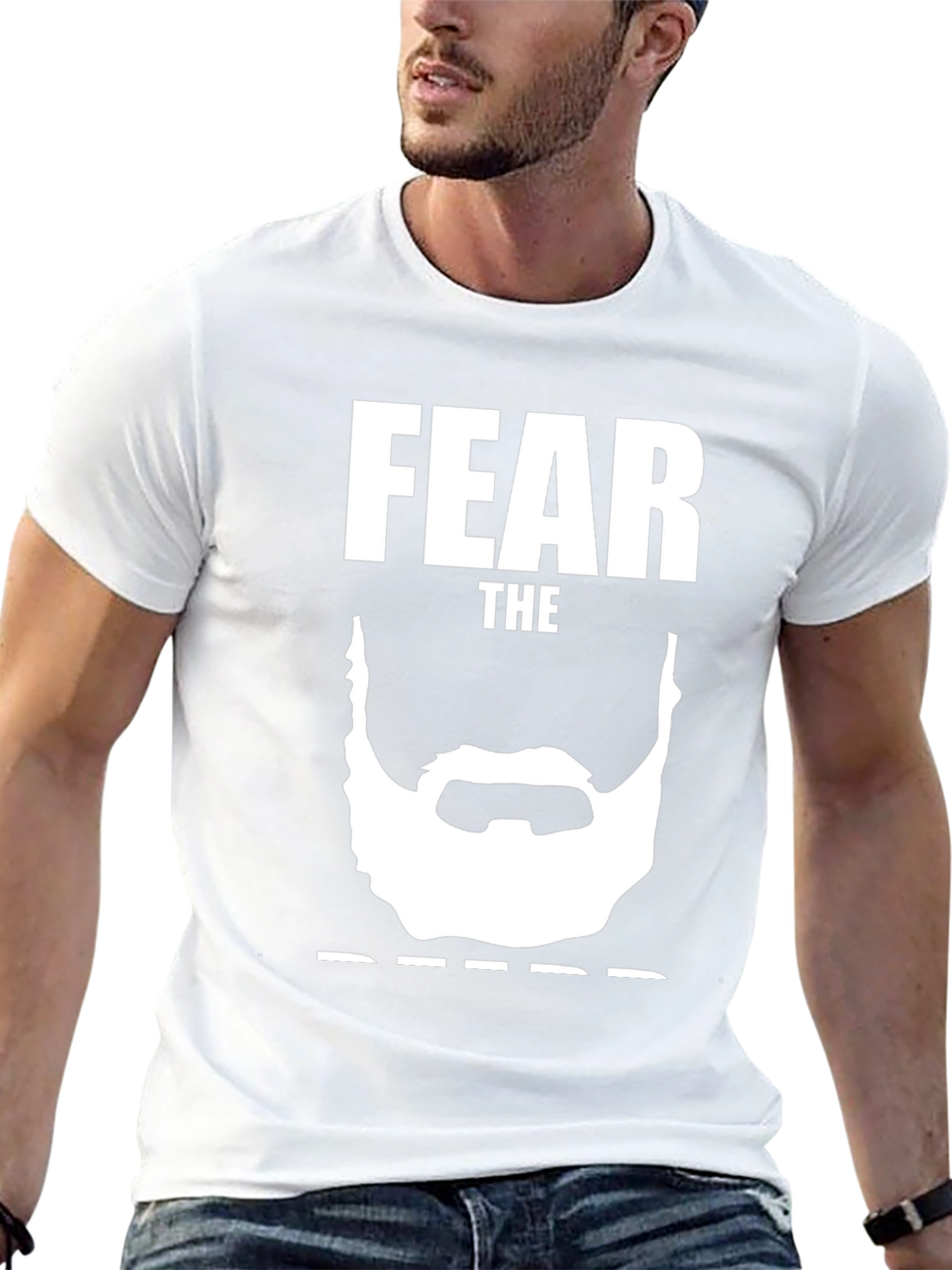 Fear the Beard T-Shirt - Funny Graphic Tee