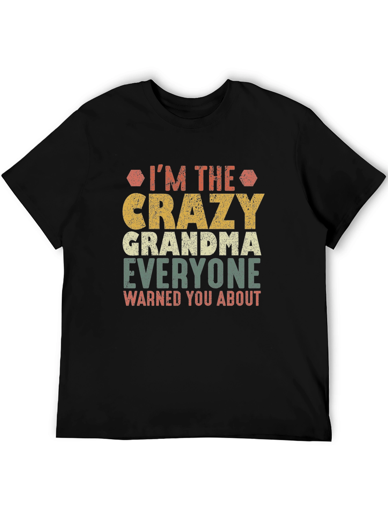 Crazy Grandma T-Shirt - Novelty Graphic Tee