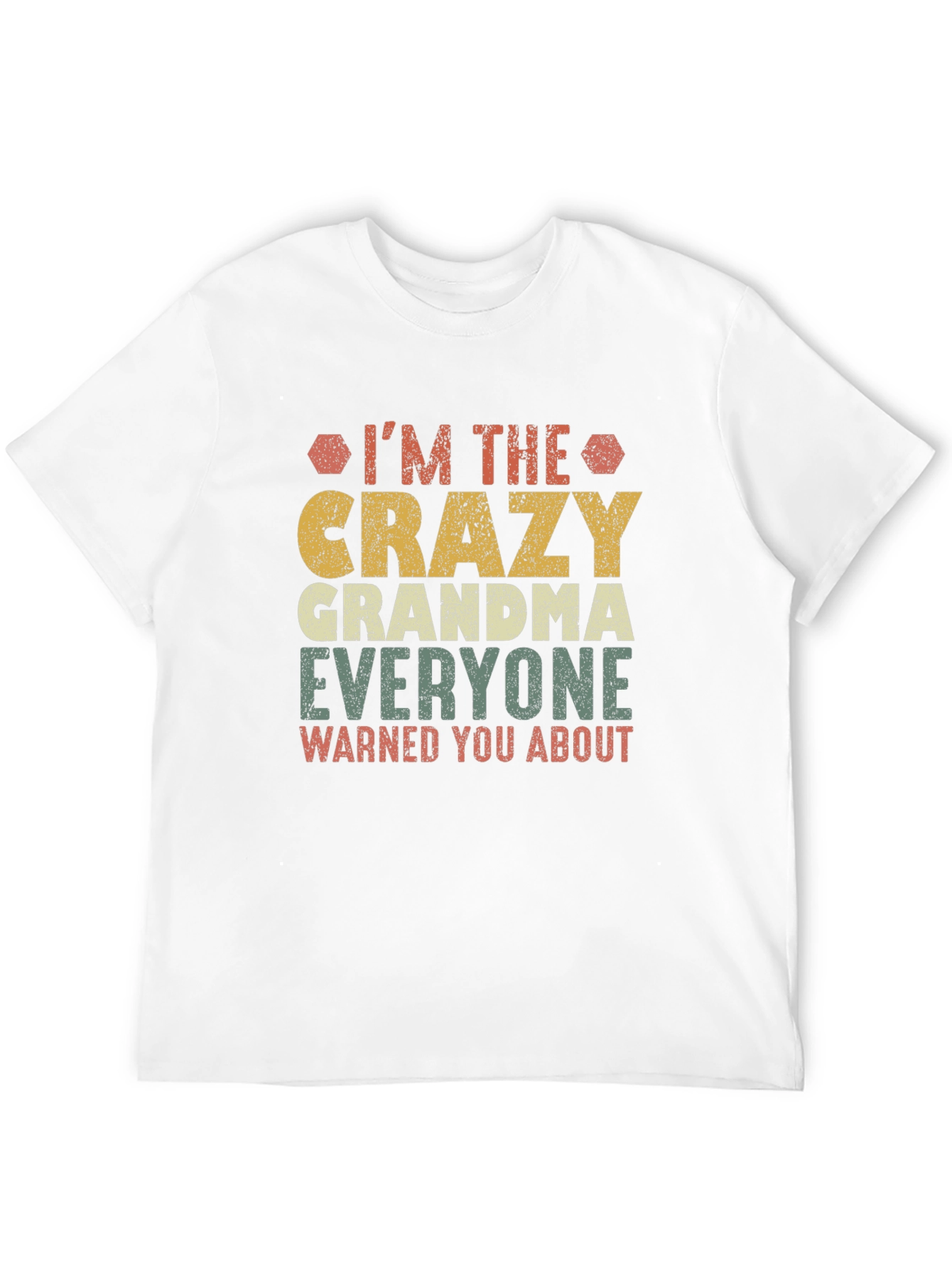 Crazy Grandma T-Shirt - Novelty Graphic Tee