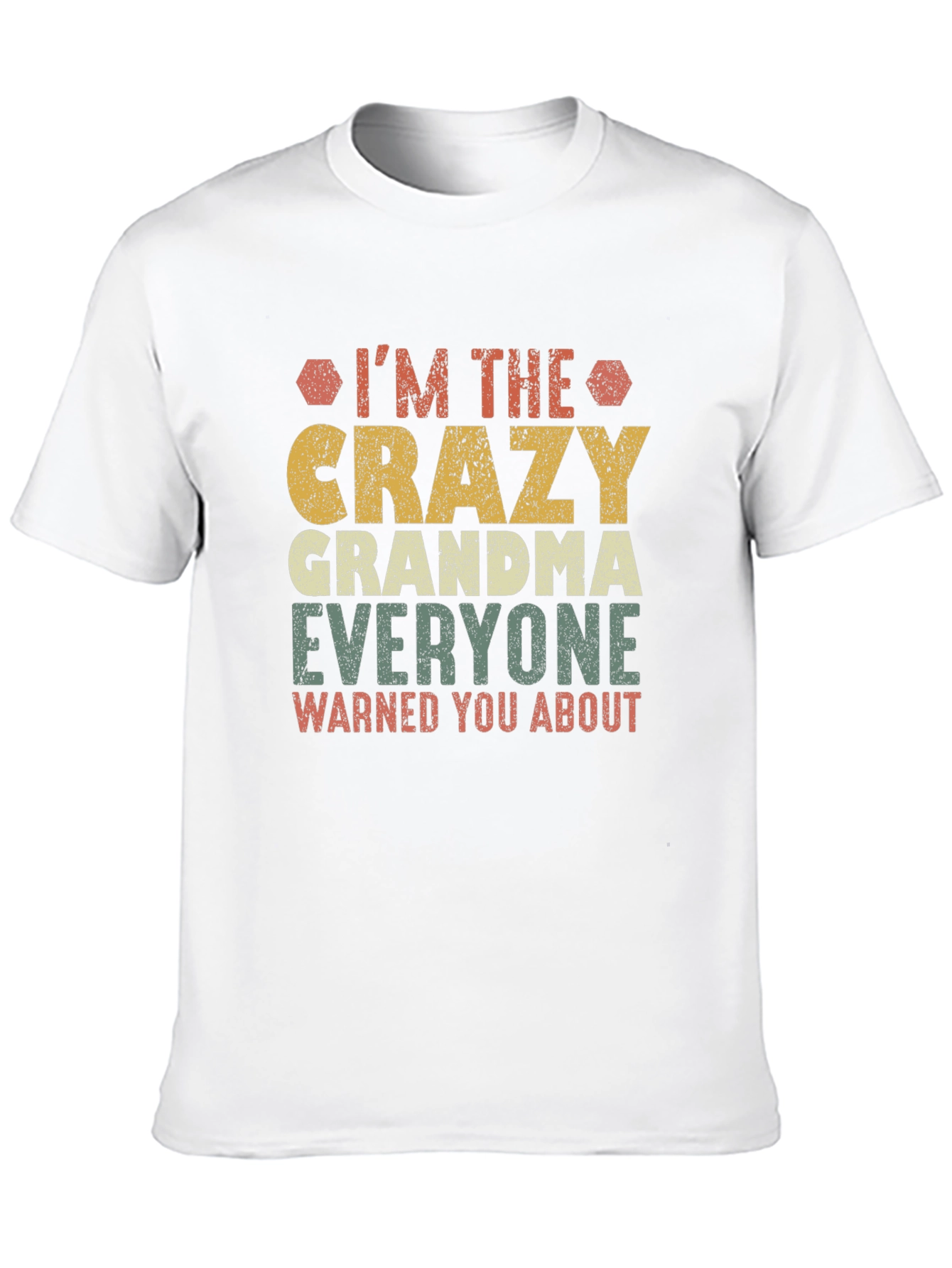 Crazy Grandma T-Shirt - Novelty Graphic Tee