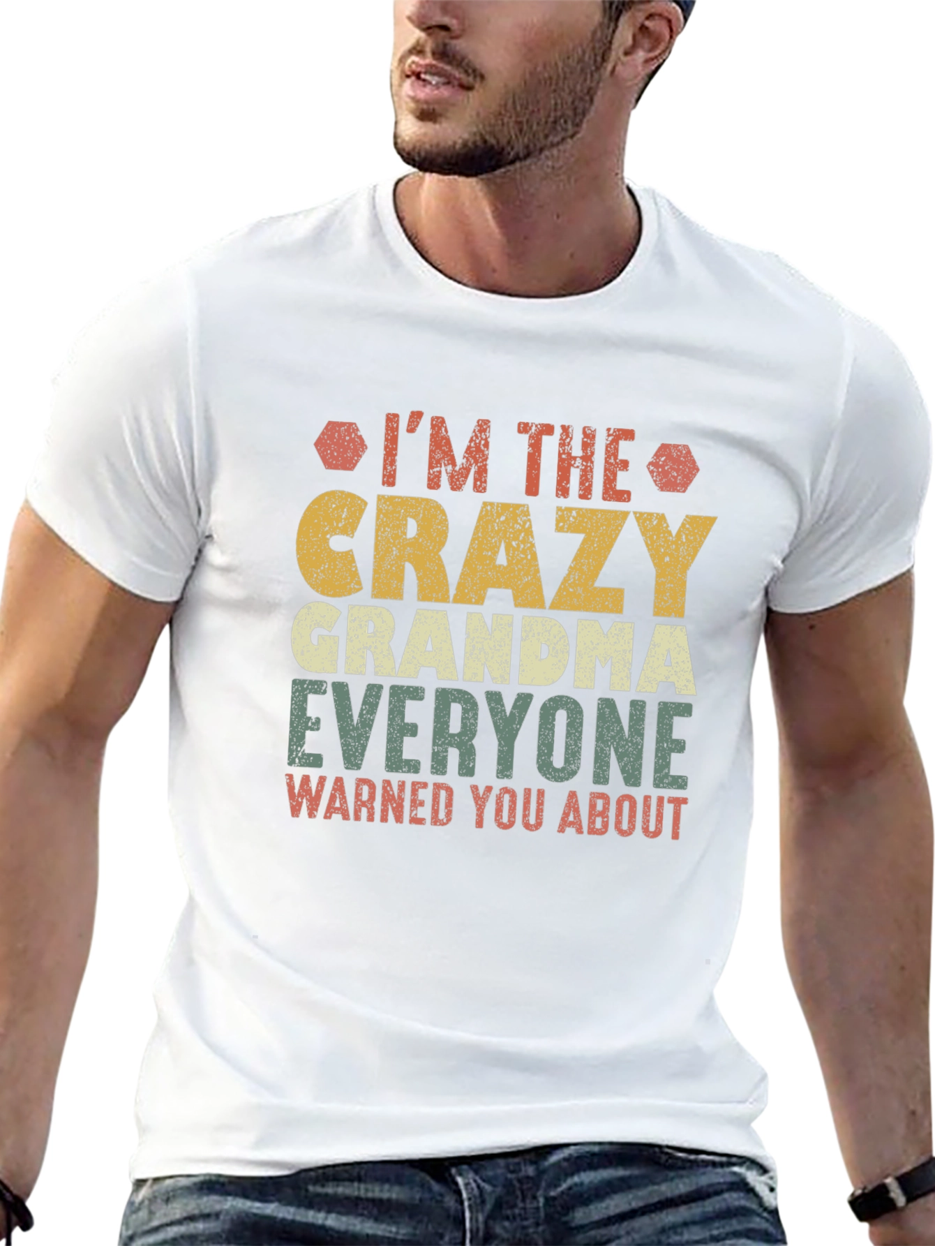 Crazy Grandma T-Shirt - Novelty Graphic Tee