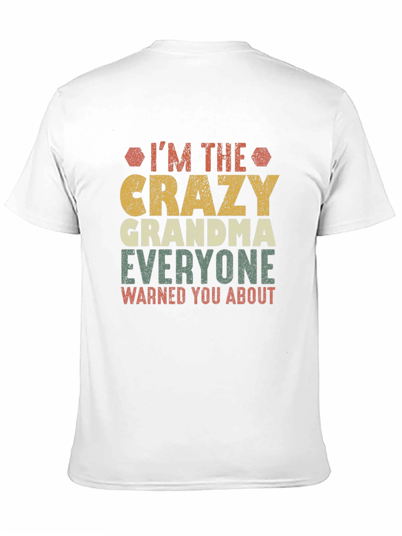 Crazy Grandma T-Shirt - Novelty Graphic Tee