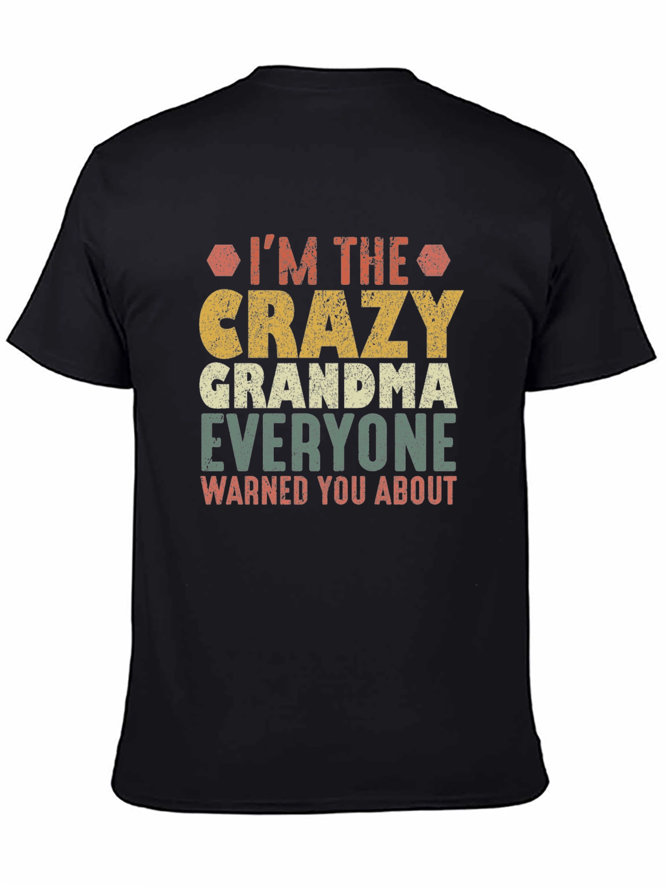 Crazy Grandma T-Shirt - Novelty Graphic Tee