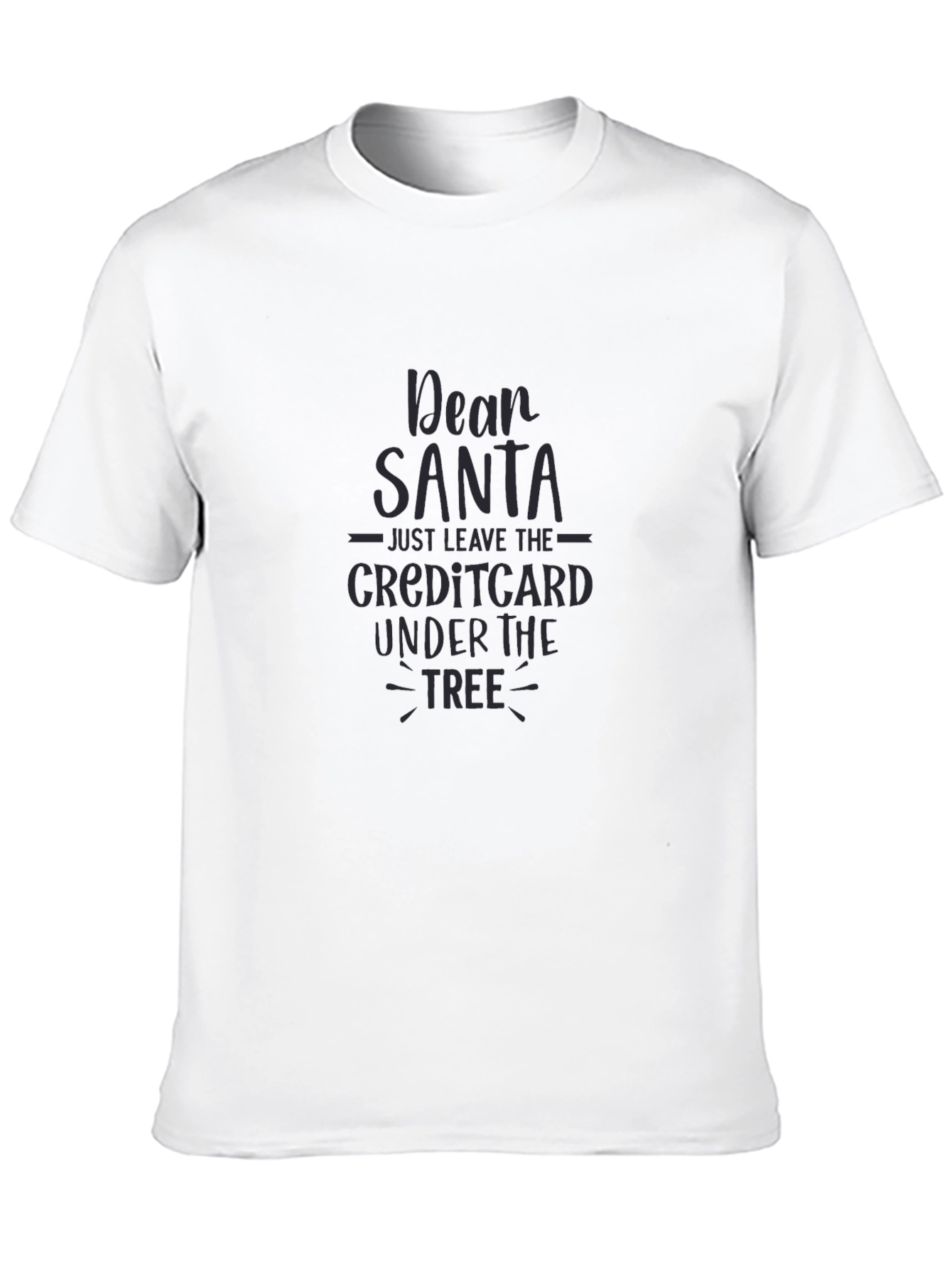 Dear Santa Credit Card Tee