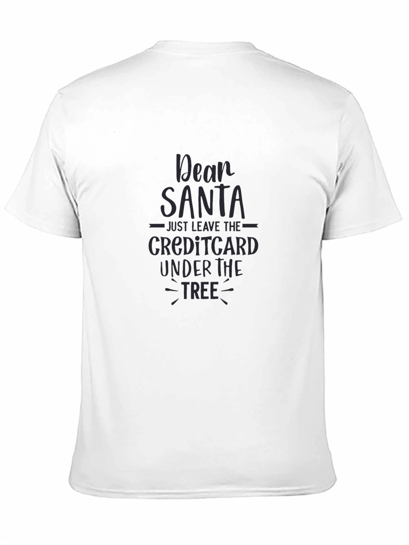 Dear Santa Credit Card Tee