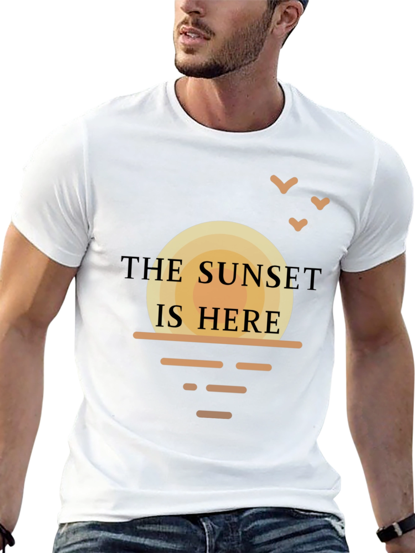 Sunset Graphic T-Shirt - Relaxed Fit