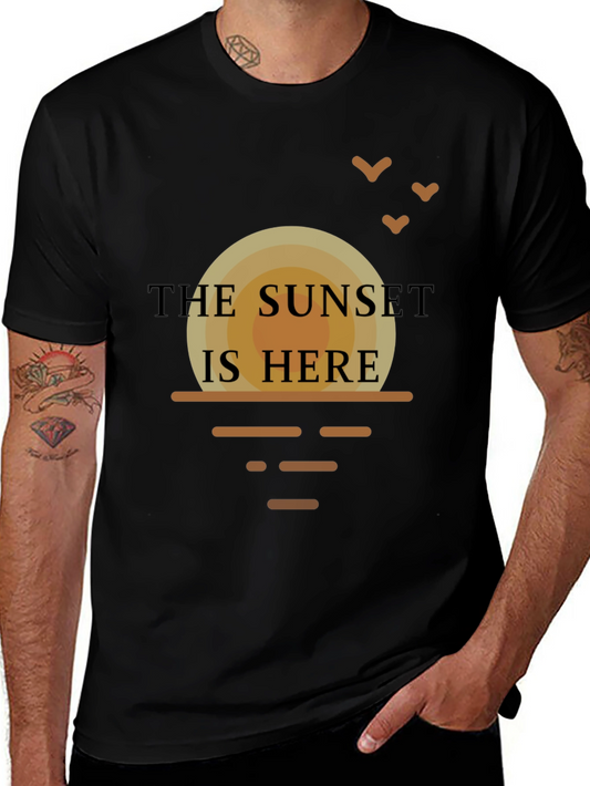 Sunset Graphic T-Shirt - Relaxed Fit