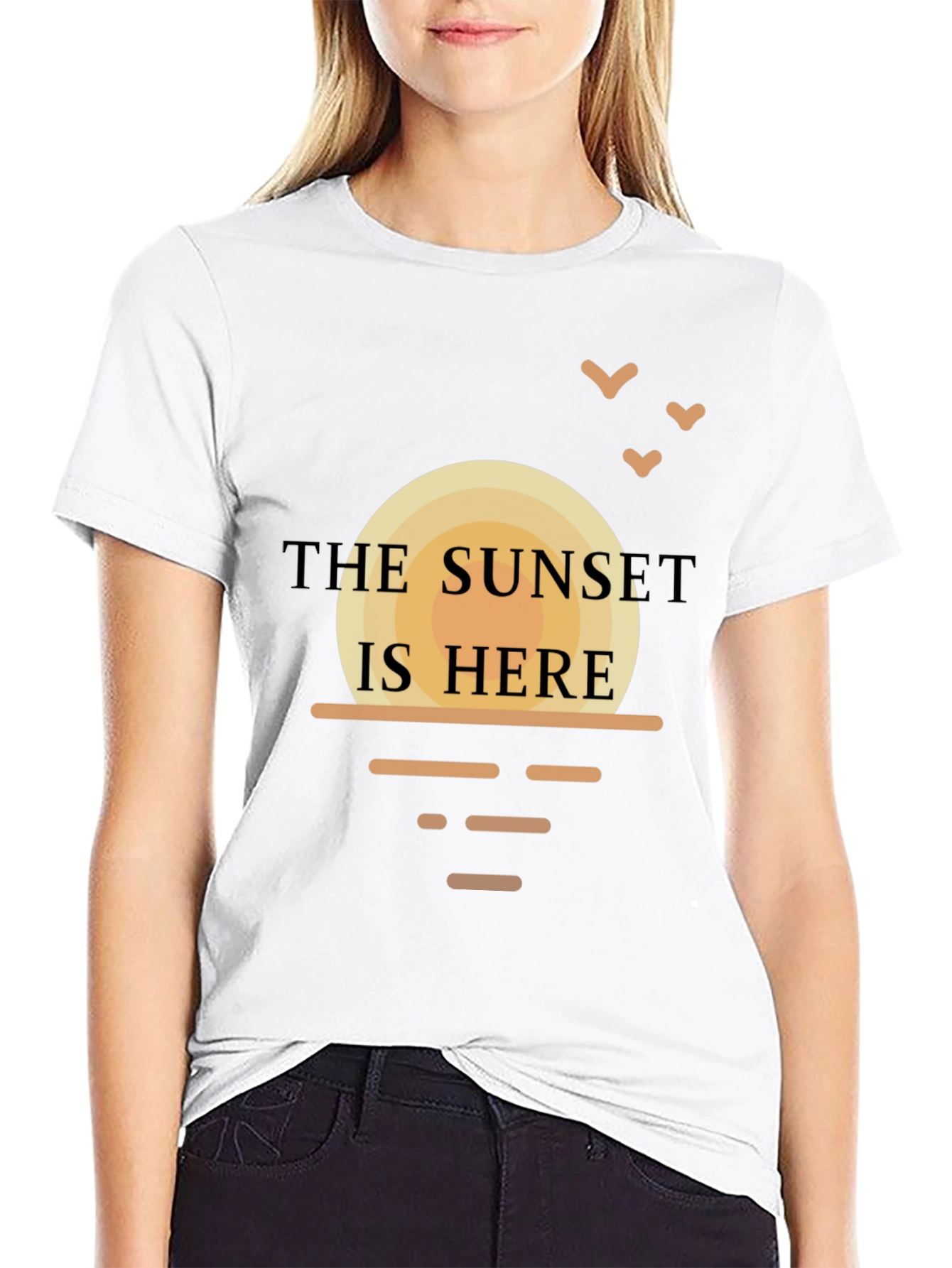 Sunset Graphic T-Shirt - Relaxed Fit