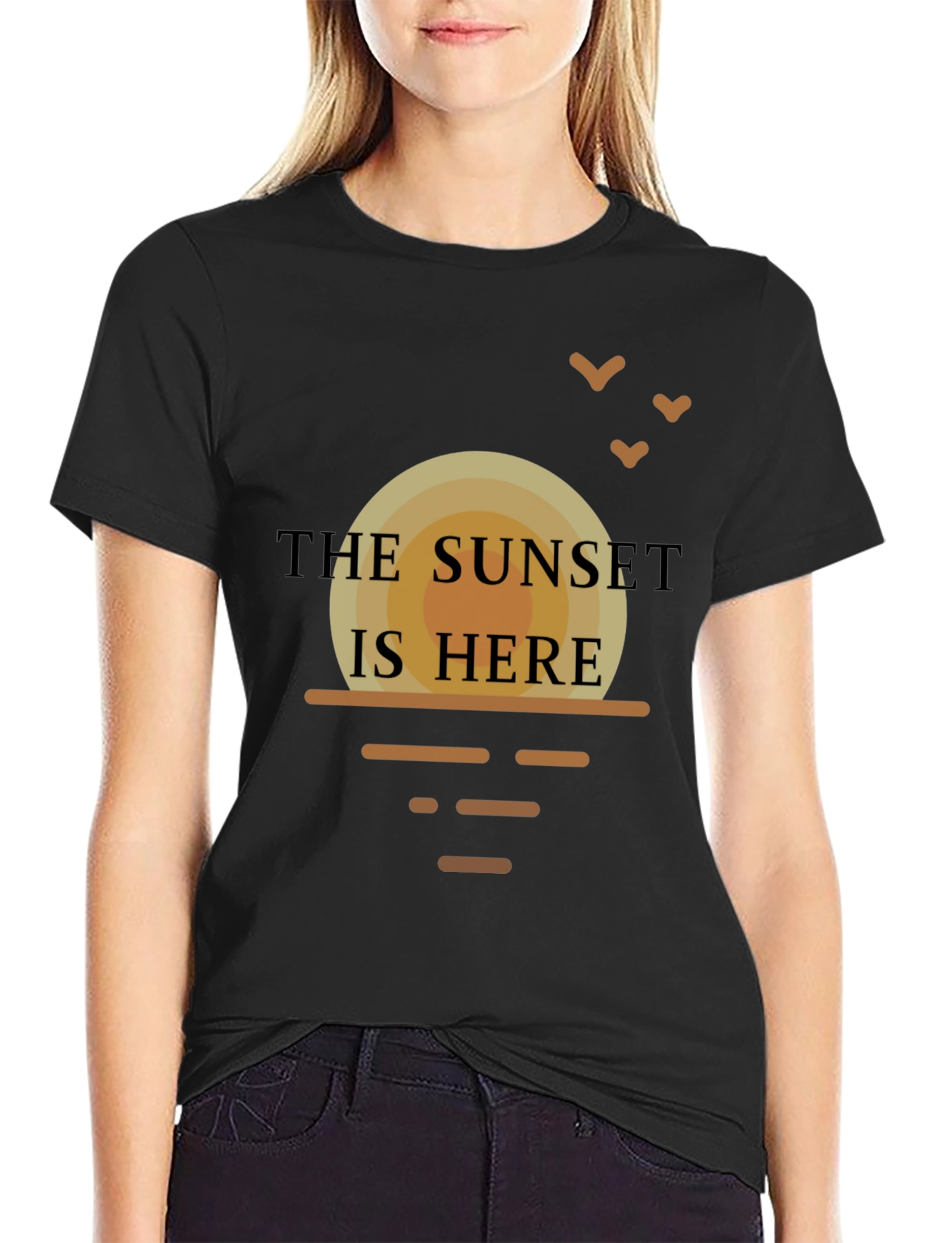 Sunset Graphic T-Shirt - Relaxed Fit