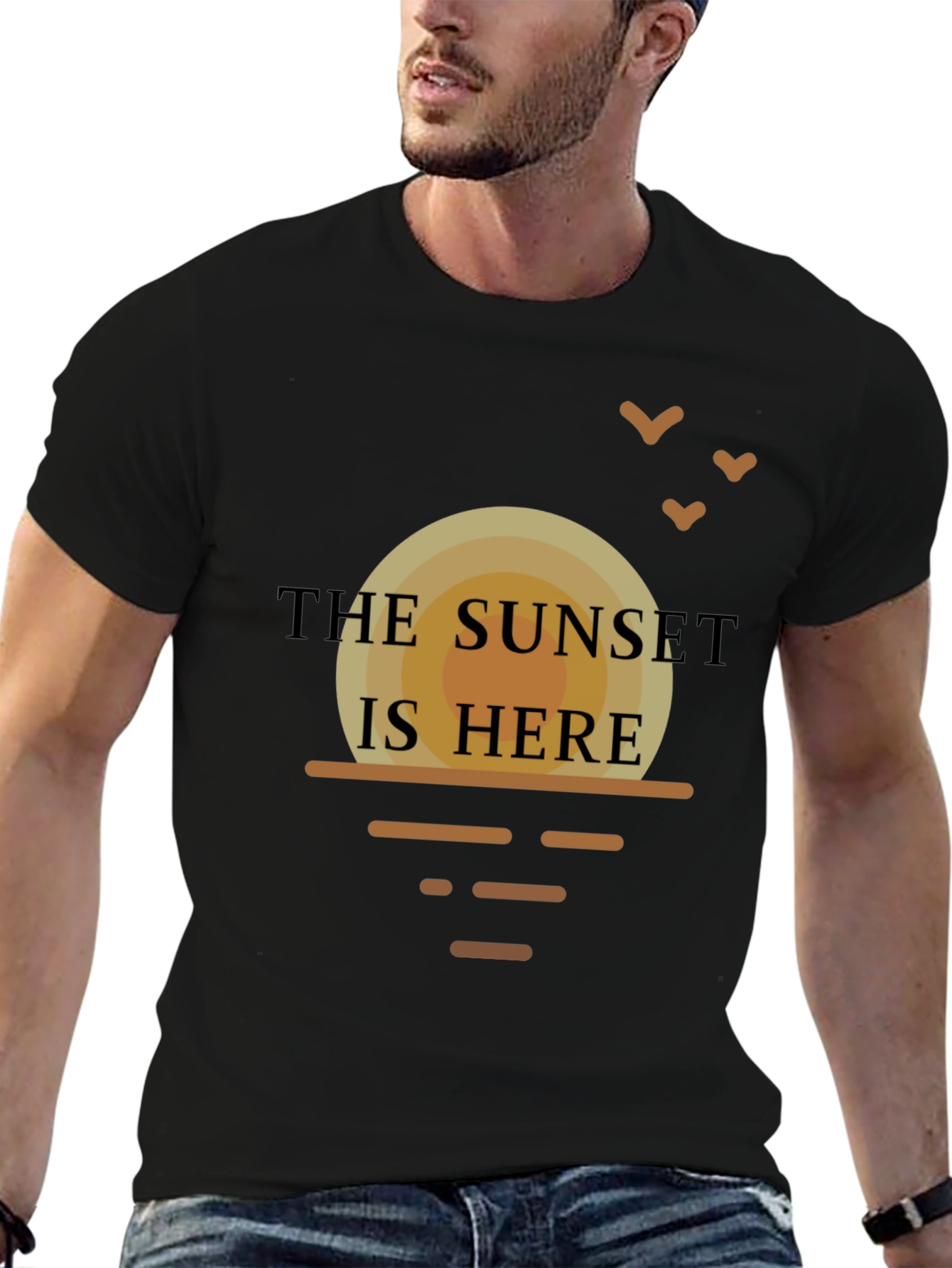 Sunset Graphic T-Shirt - Relaxed Fit