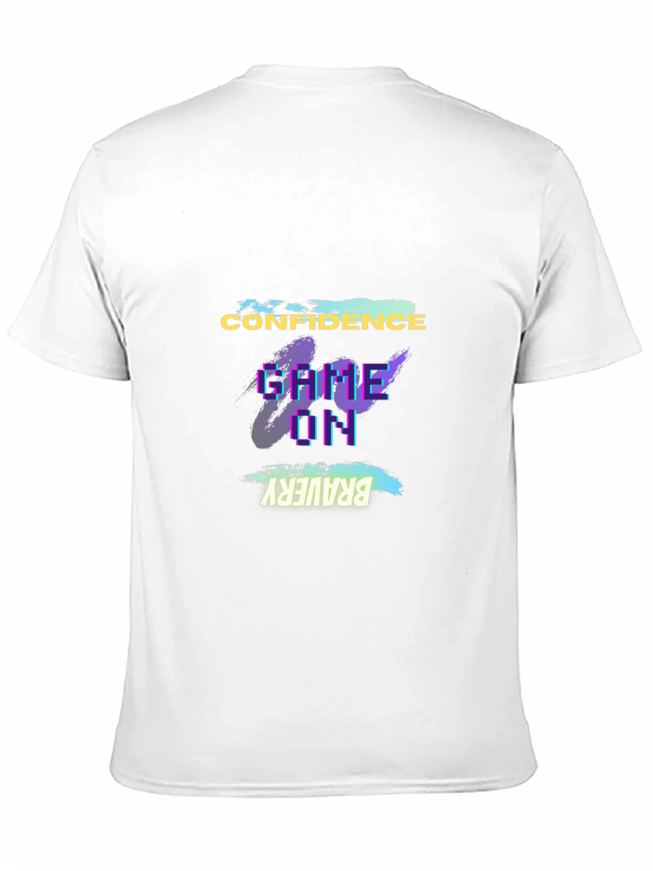 Confidence Game On Bravery Black T-Shirt