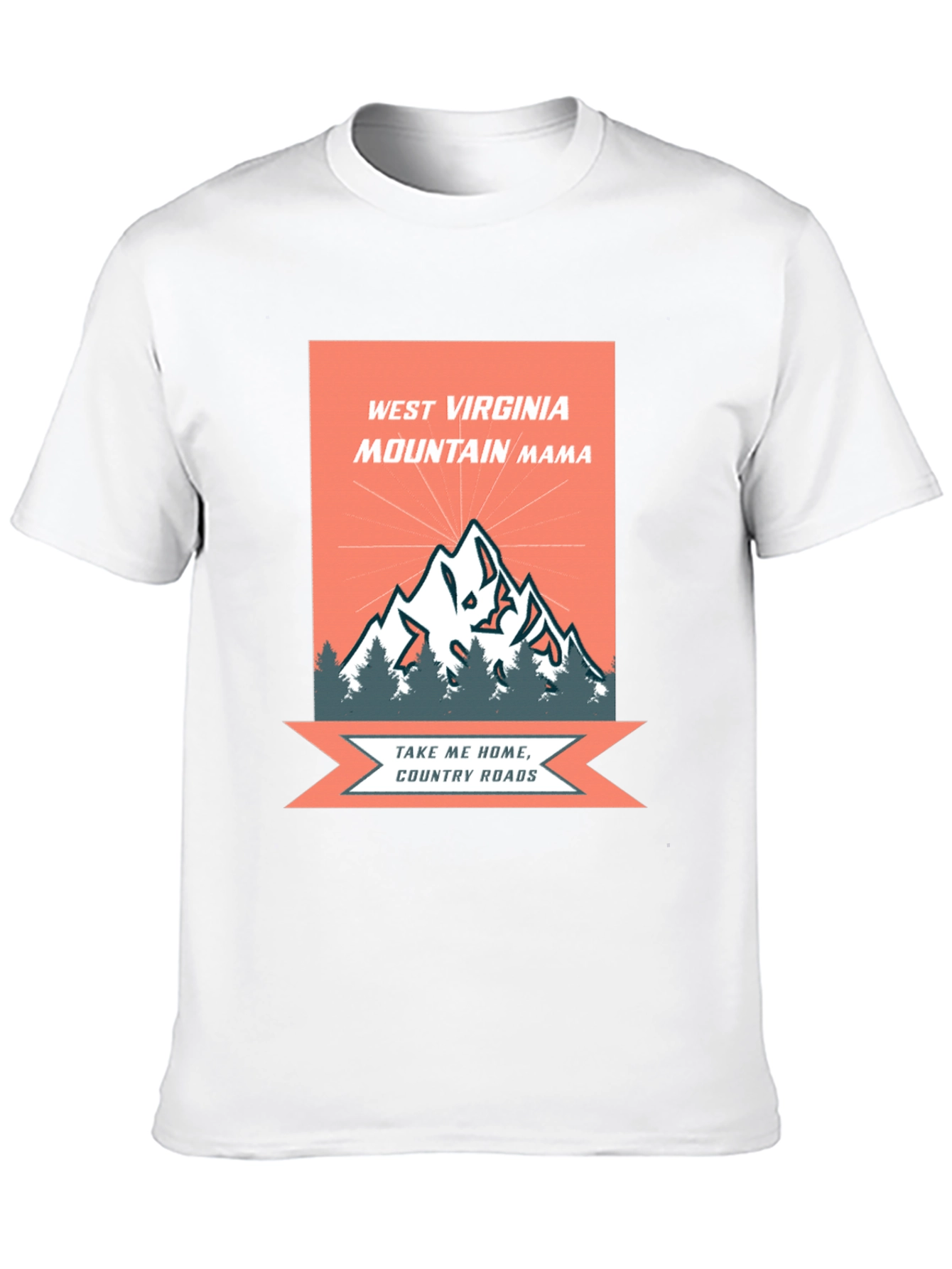 West Virginia Mountain Mama Graphic Tee