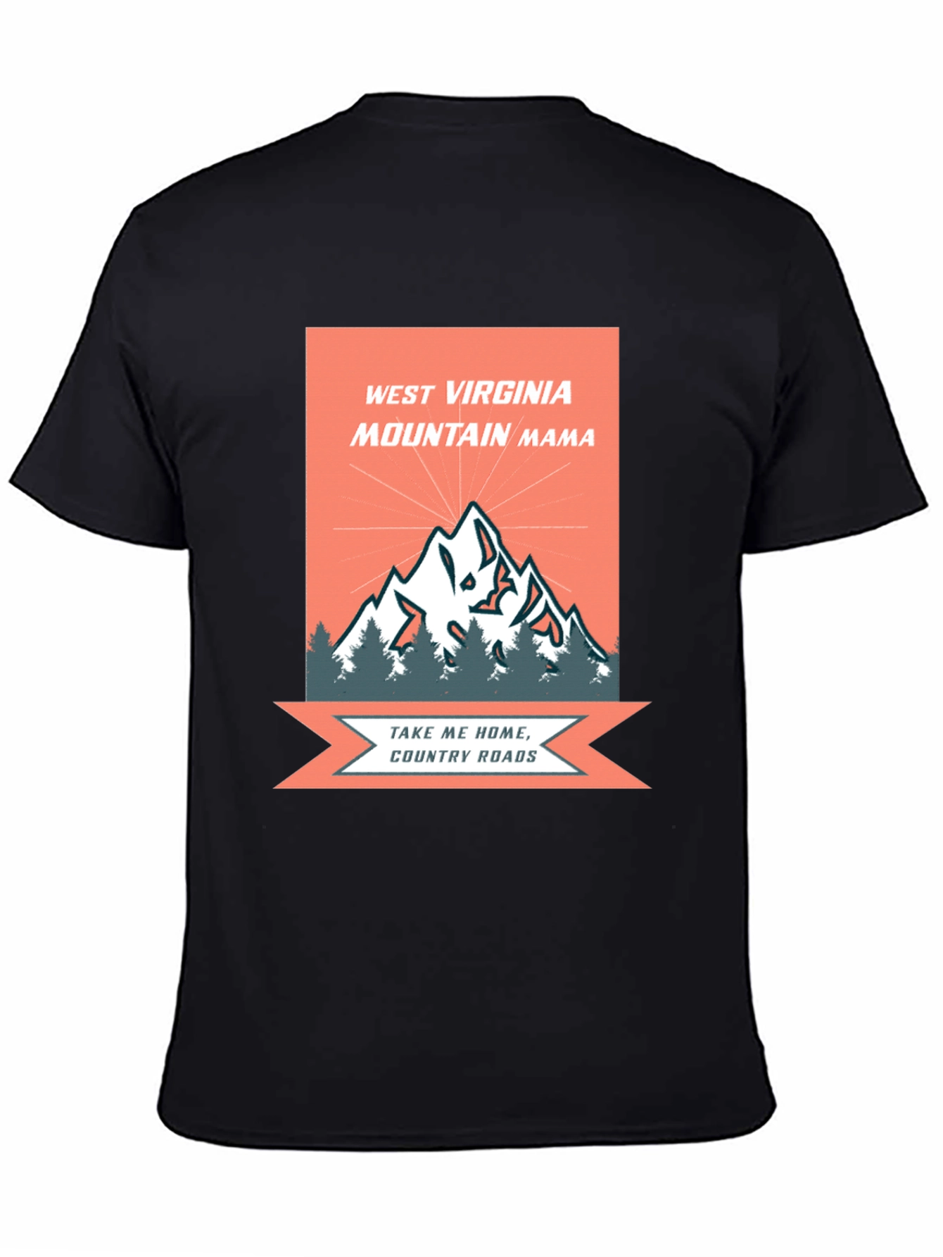 West Virginia Mountain Mama Graphic Tee
