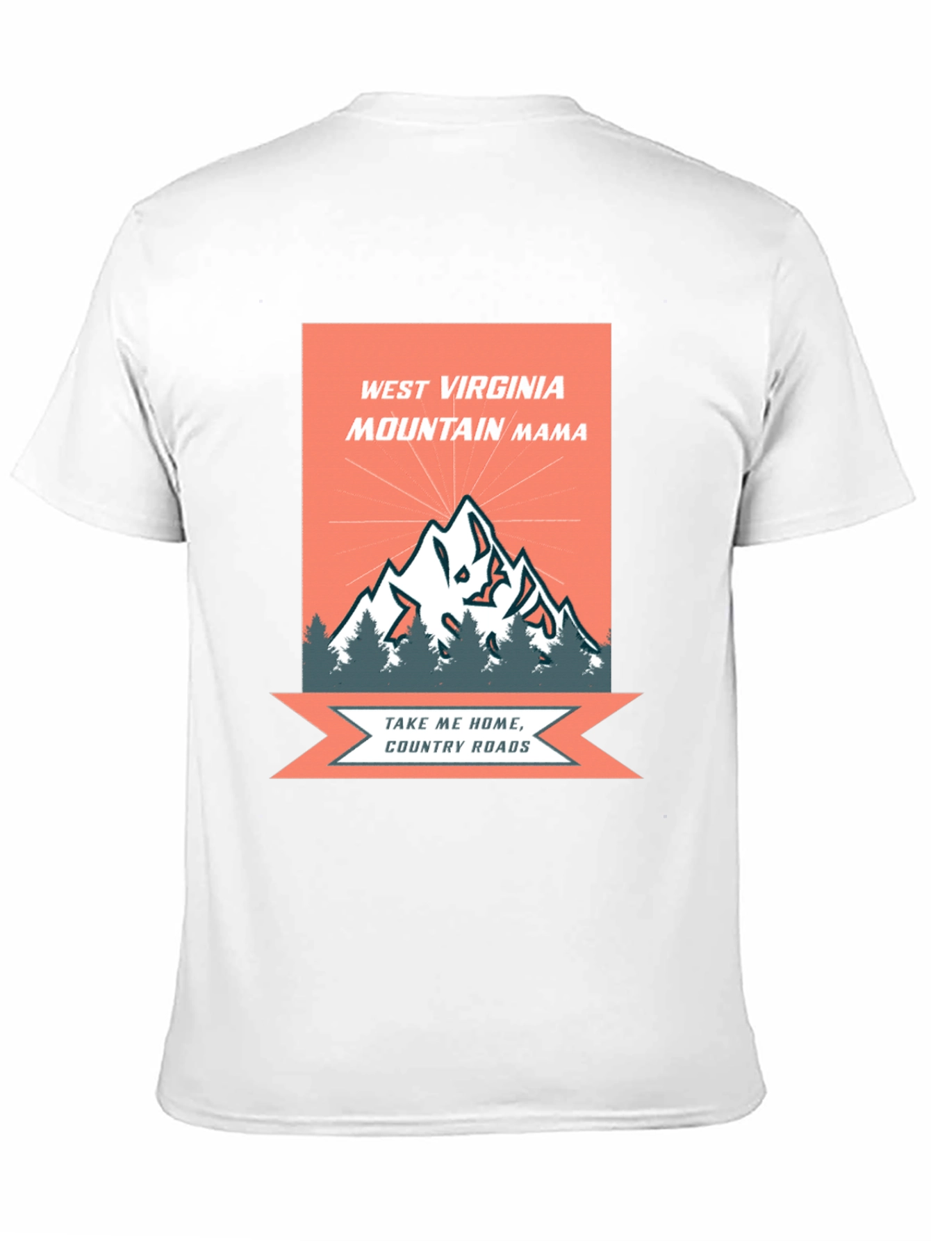West Virginia Mountain Mama Graphic Tee