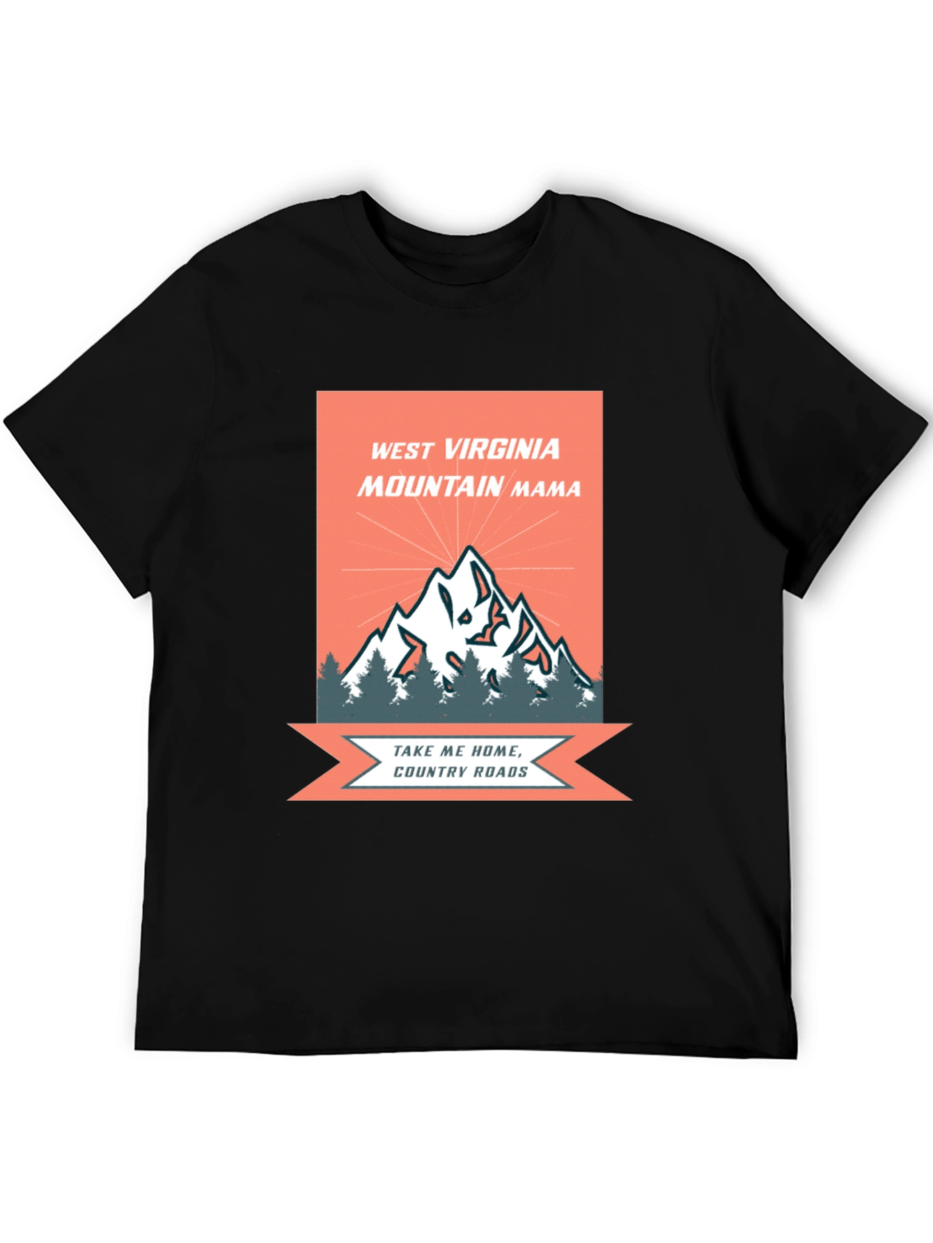 West Virginia Mountain Mama Graphic Tee