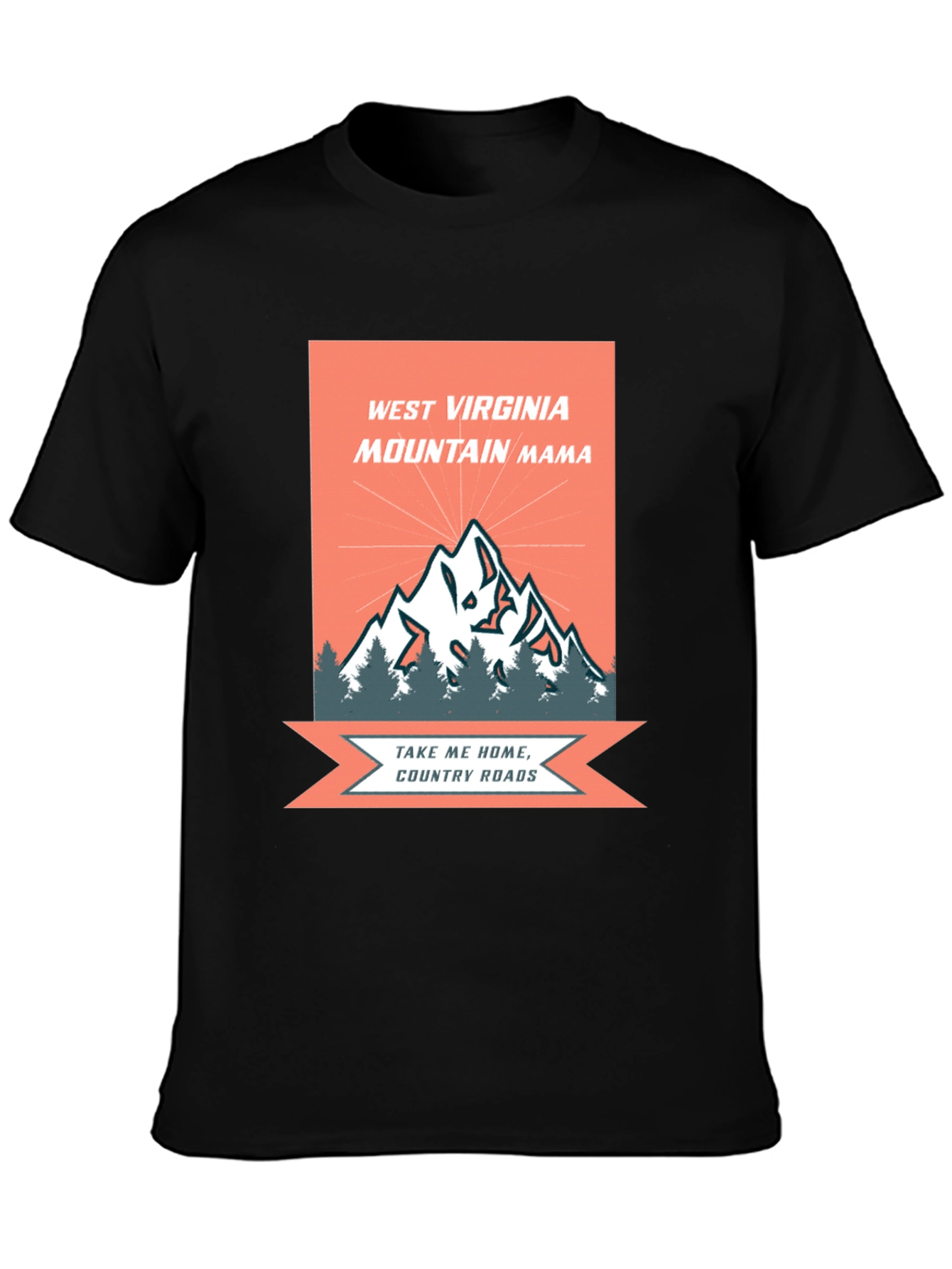 West Virginia Mountain Mama Graphic Tee