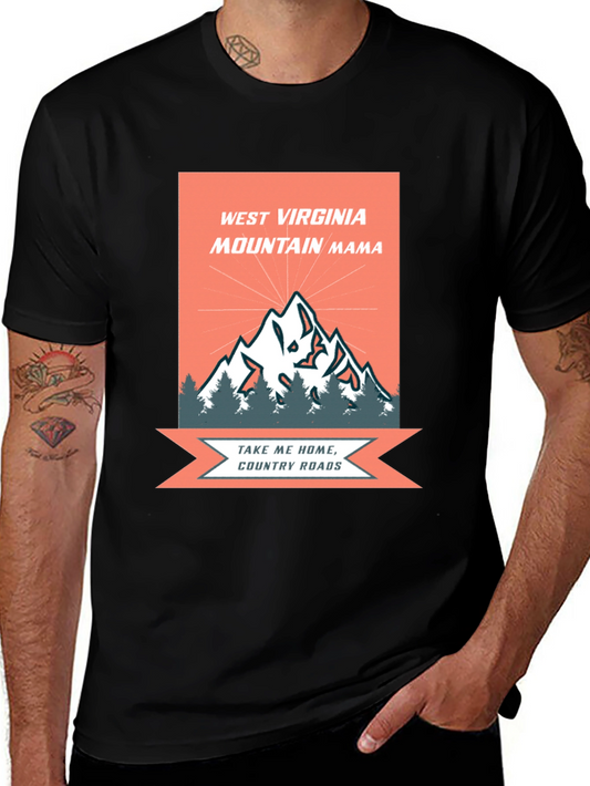 West Virginia Mountain Mama Graphic Tee