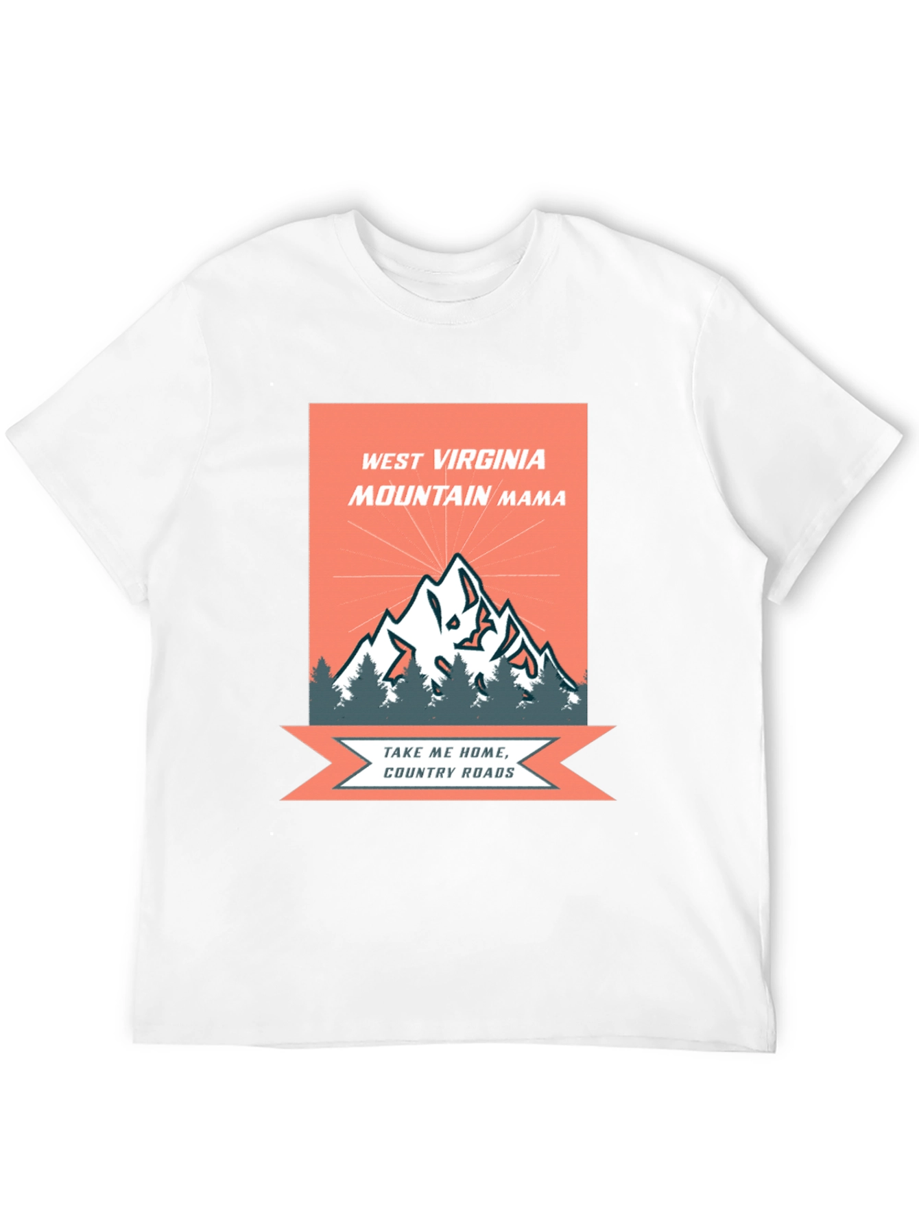 West Virginia Mountain Mama Graphic Tee