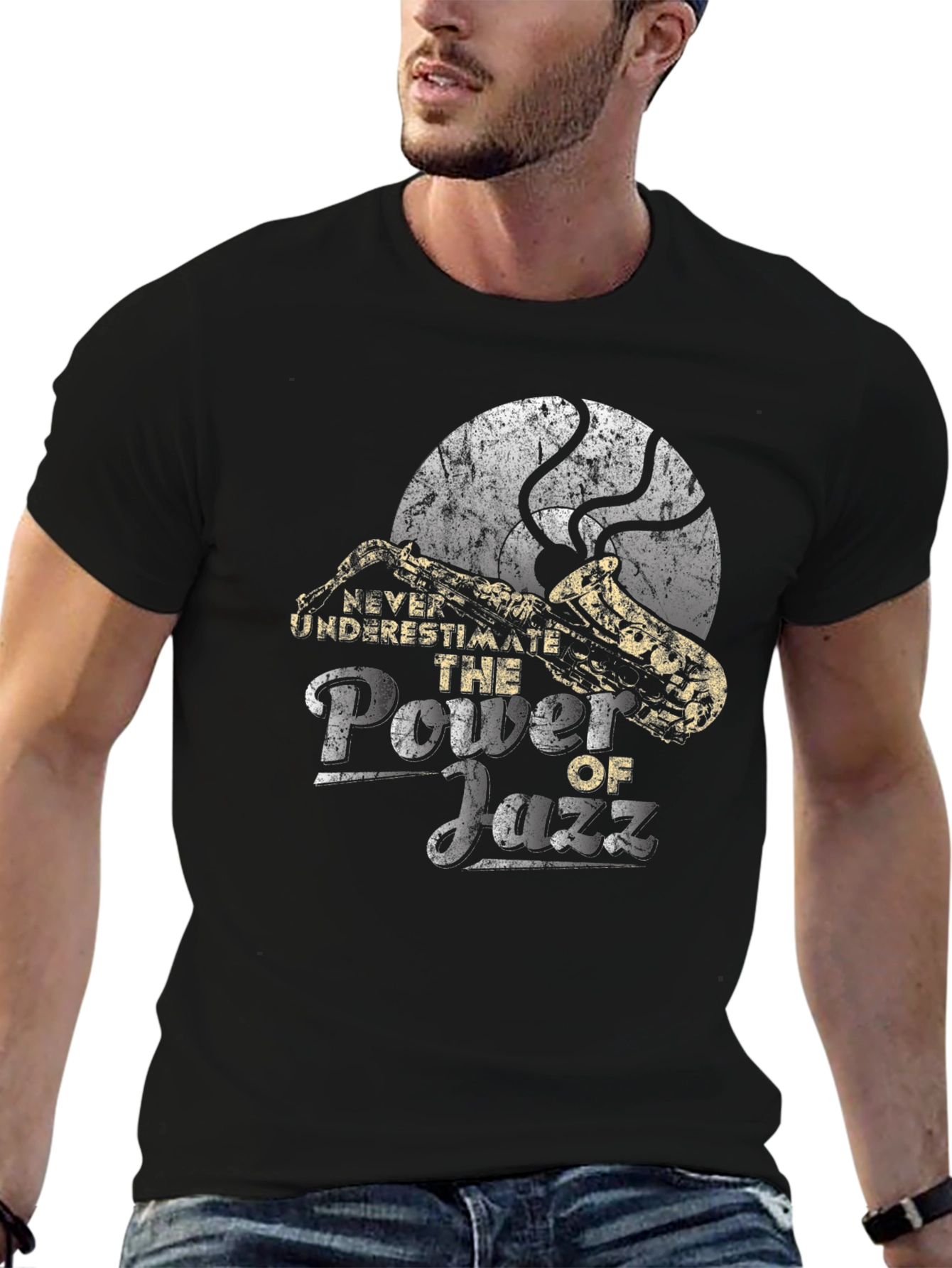 Never Underestimate the Power of Jazz T-Shirt