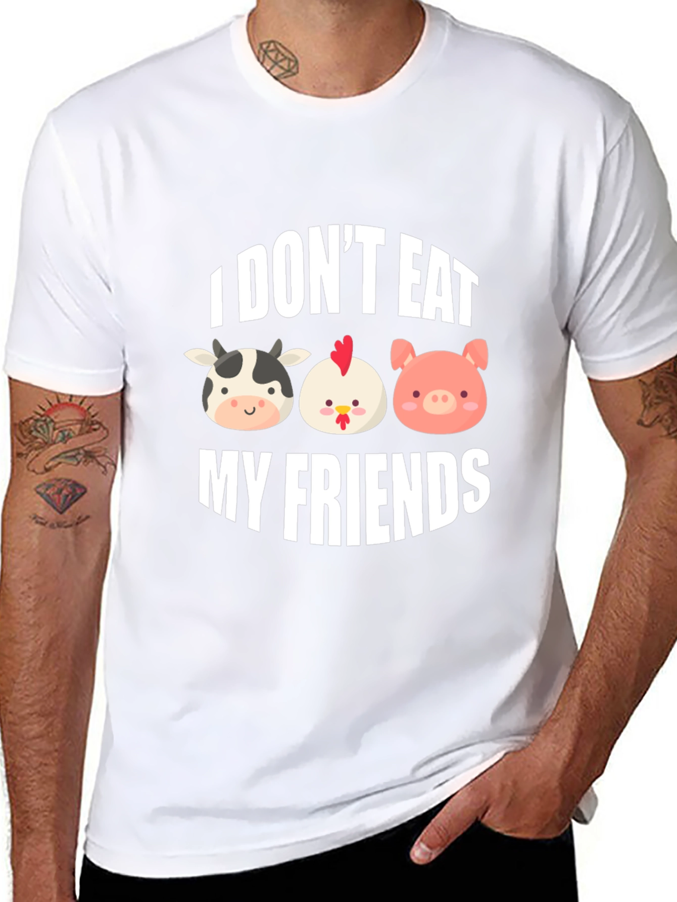 Vegan Animal Friend T-Shirt